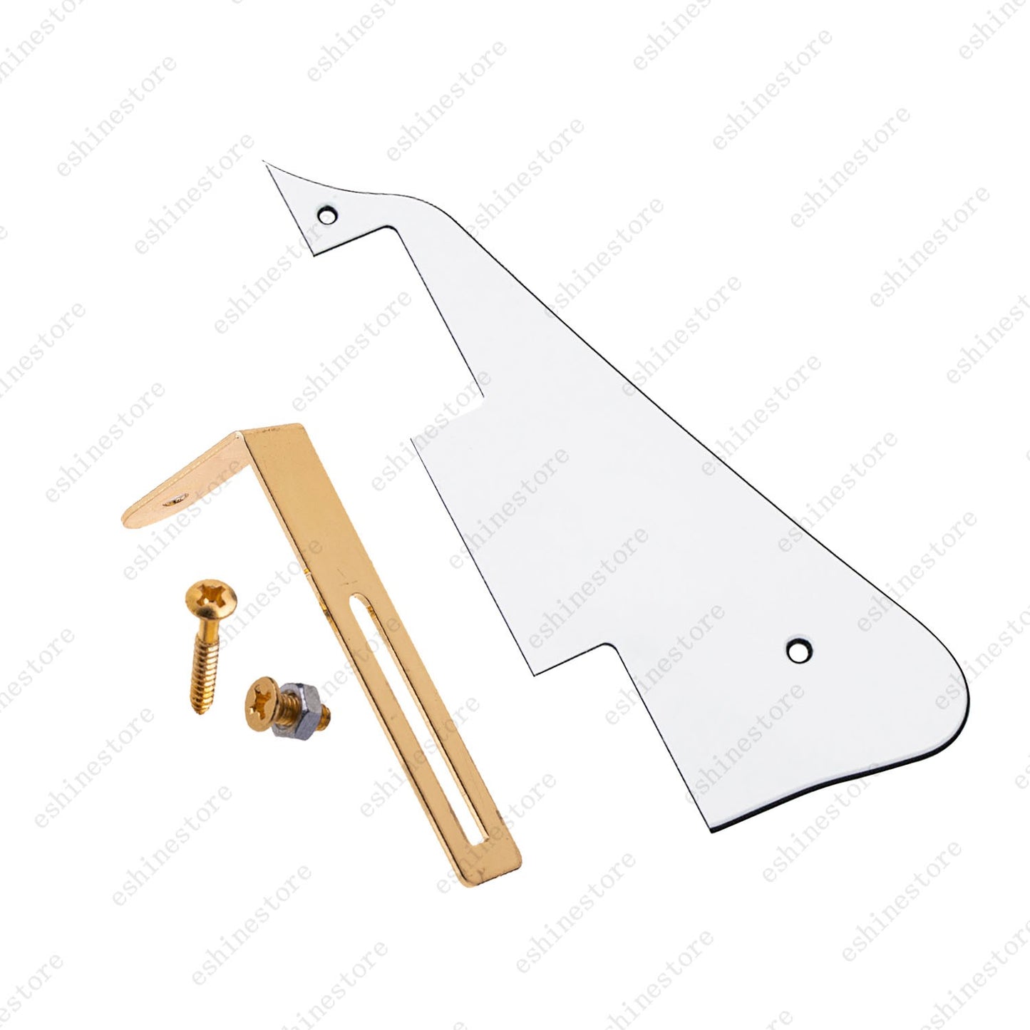 12 Color Guitar Pickguard with Gold Bracket Mounting Screws Set For Les Paul