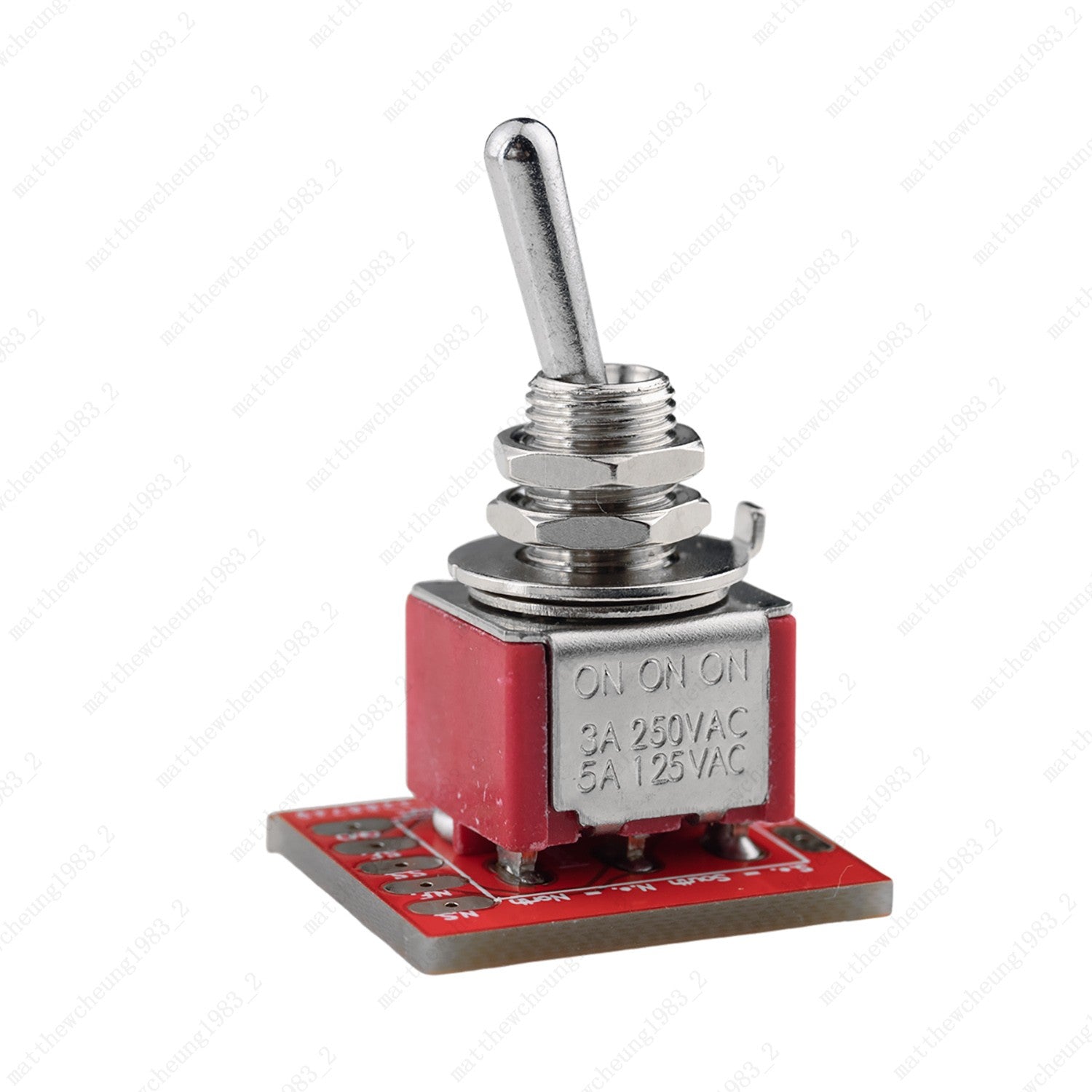 Special Mini Toggle Switch DPDT 3 Way Series/Split/Parallel OnBoard Easy Install