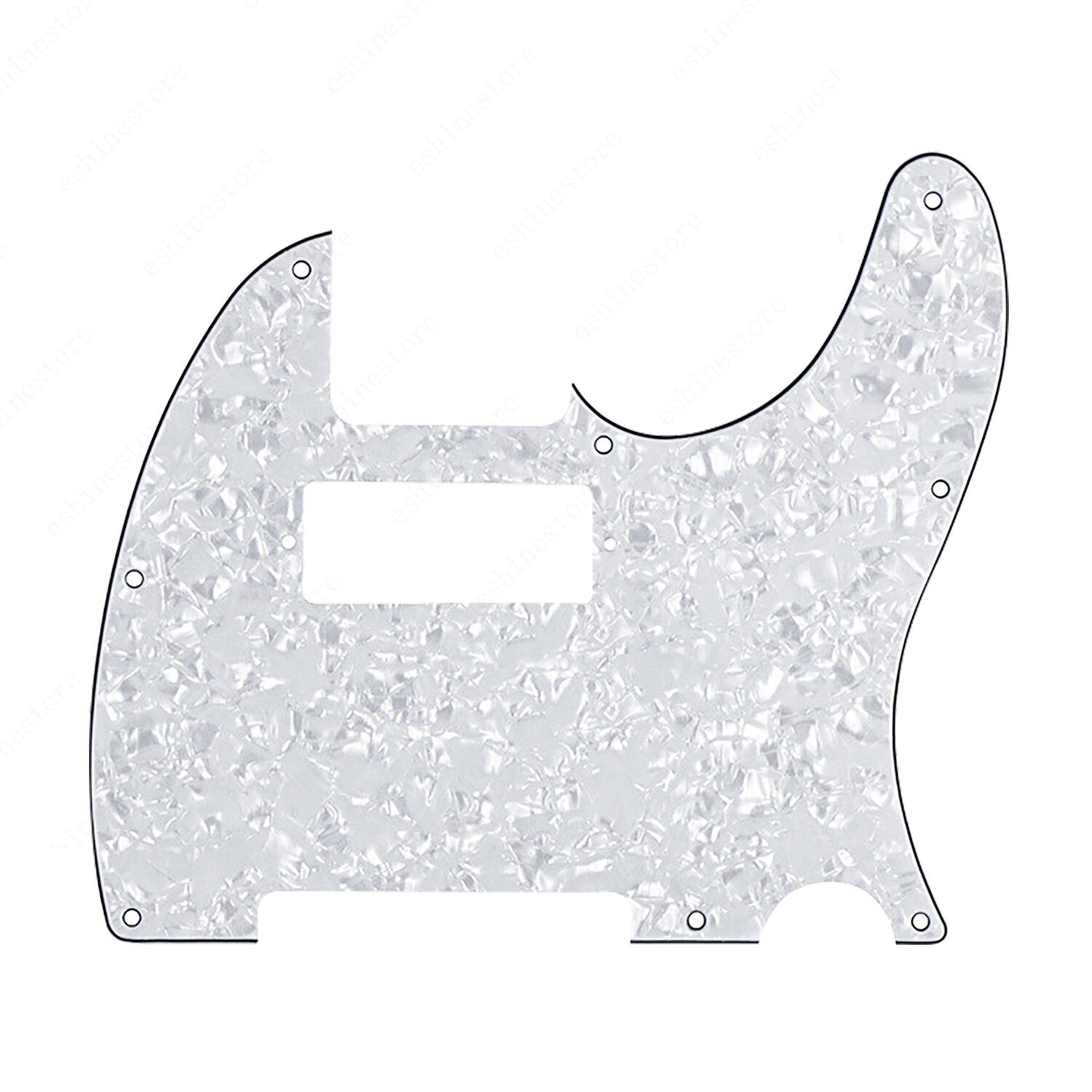 8 Hole Mini Humbucker Style Guitar Pickguard Scratch Plate For Fender Telecaster