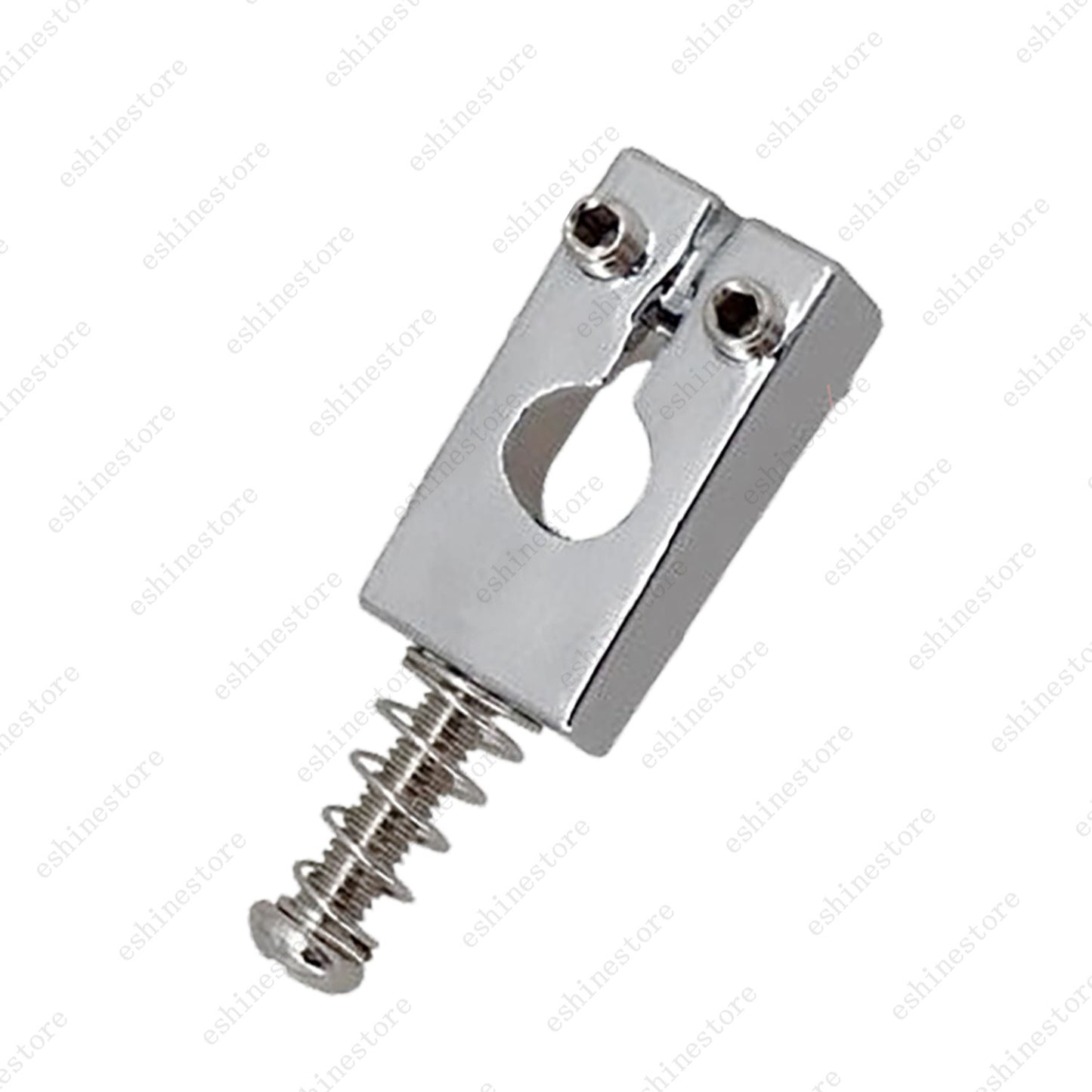 10.5mm Brass Tremolo Bridge Saddles Replacement for PRS Style Guitar - Chrome