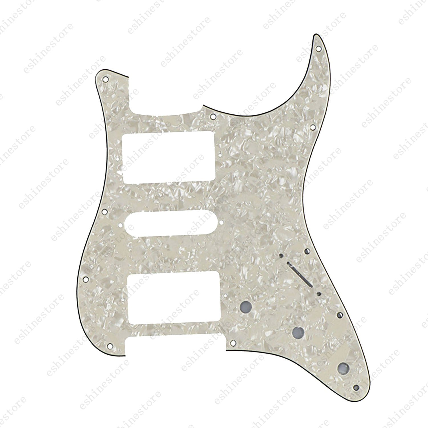 11 Holes HSH Strat Style Pickguard 3 Ply For Stratocaster Various Colors US Ship