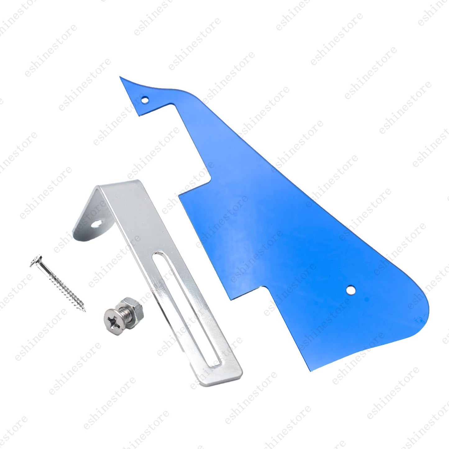 Multicolor Guitar Pickguard with Chrome Bracket Mounting Screws Set For Les Paul