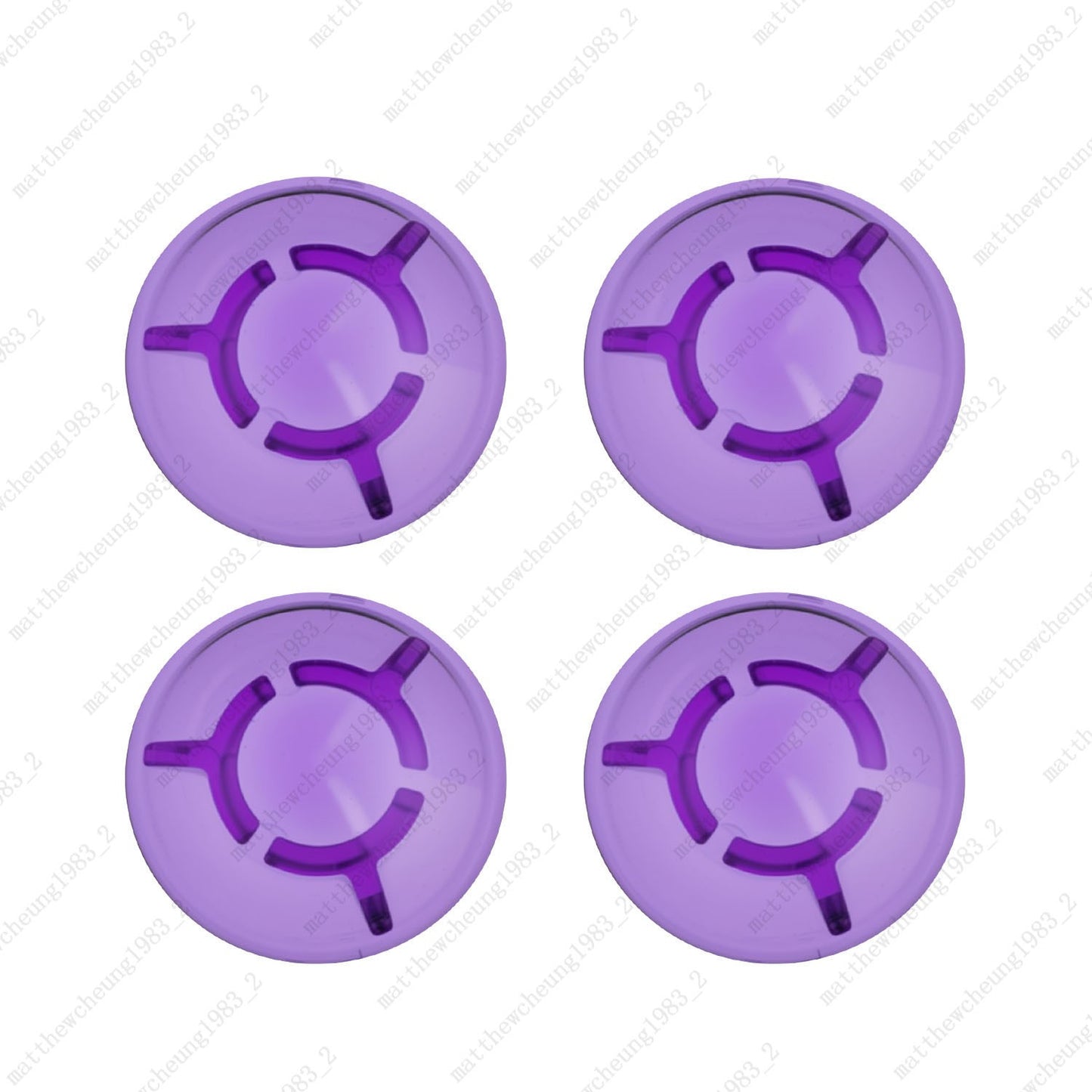 1/2/4pcs Mushroom Plastic Guitar Effect Pedal Footswitch Toppers Foot Nail Cap