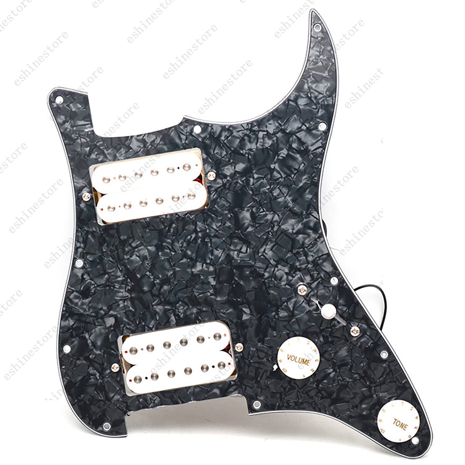 11 Hole HH Strat Style Loaded Pickguard For Stratocaster Various Colors US SHIP