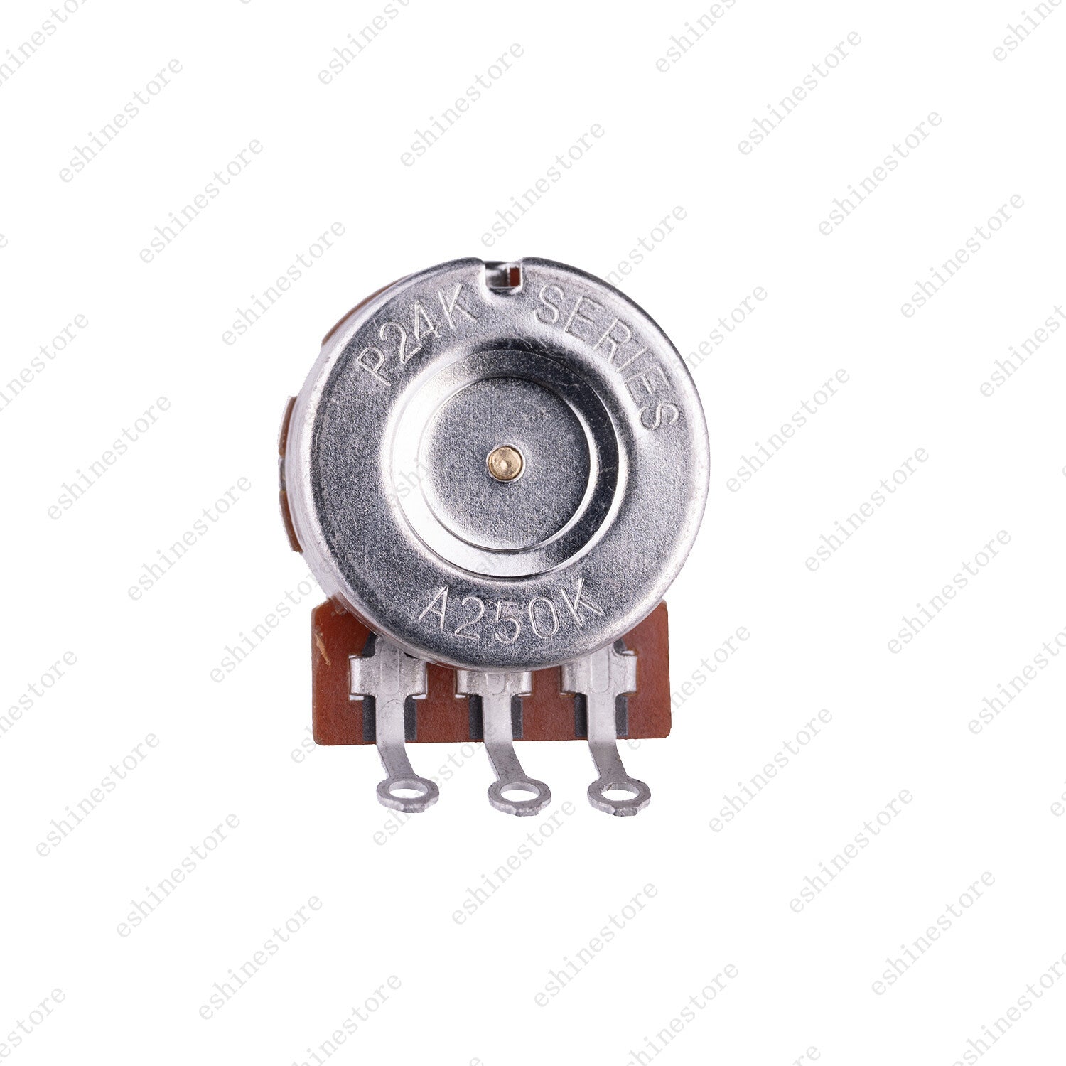 A/B 250K/500K Guitar Potentiometers Brass 18mm Long Shaft Pot US 24 Spline Fine
