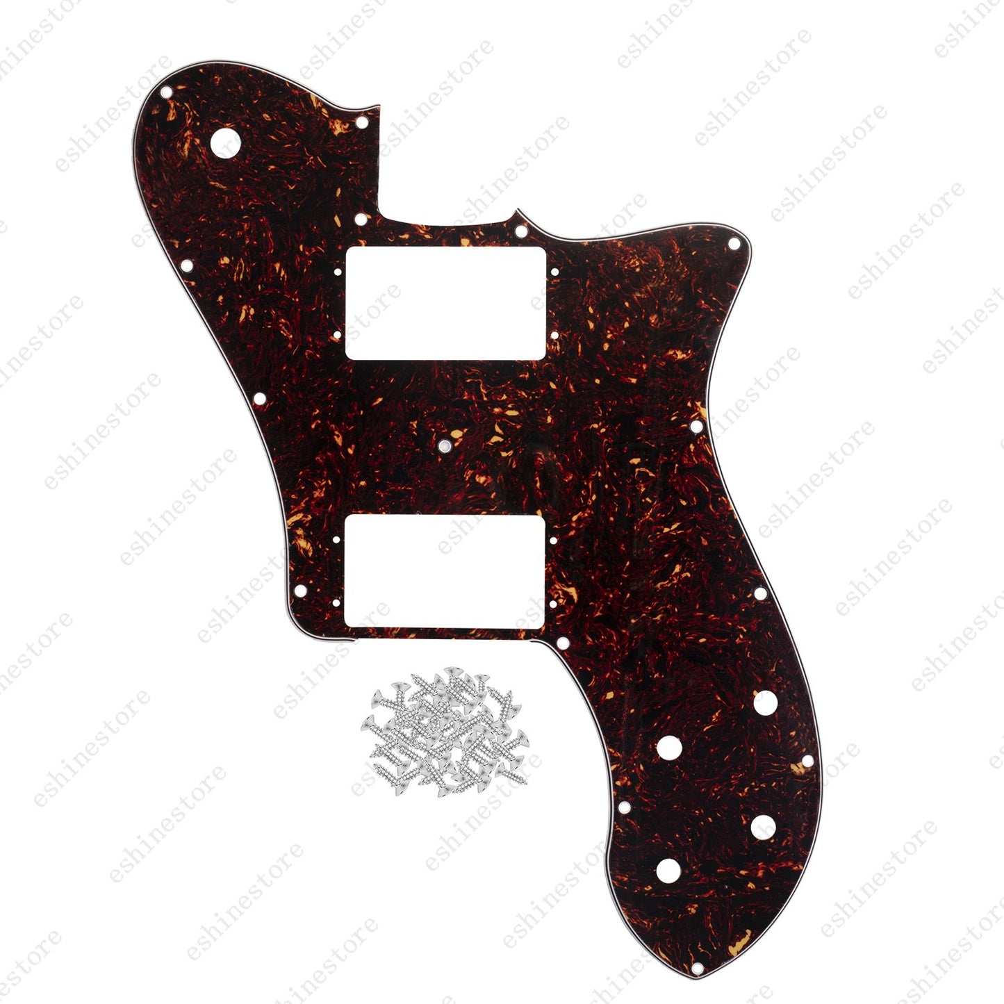 Guitar Pickguard Scratch Plate For Fender MIM Tele 72 Deluxe Wide Range 8 Colors