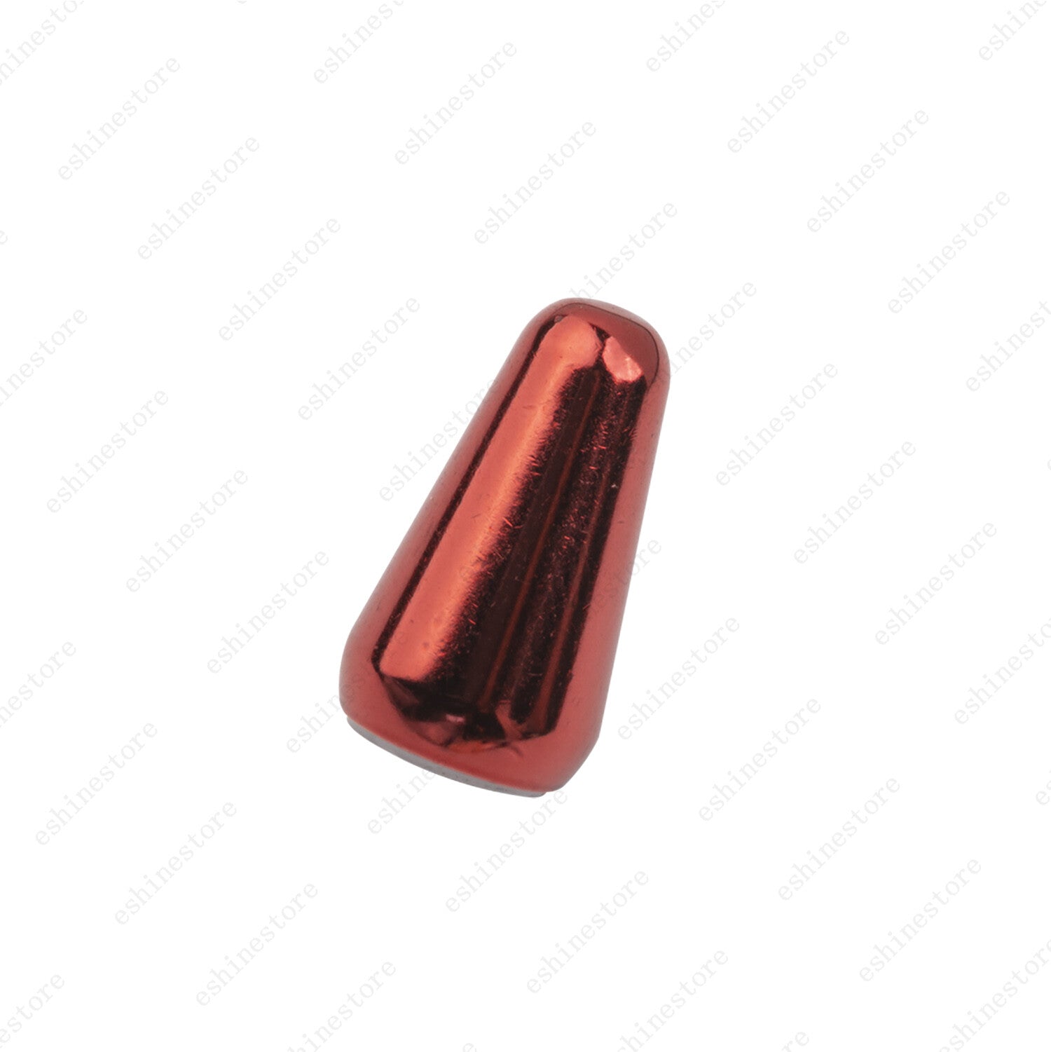 2 Pcs Guitar 5 Way Switch Metal Tip Cap Switch Knob for USA Stratocaster Red