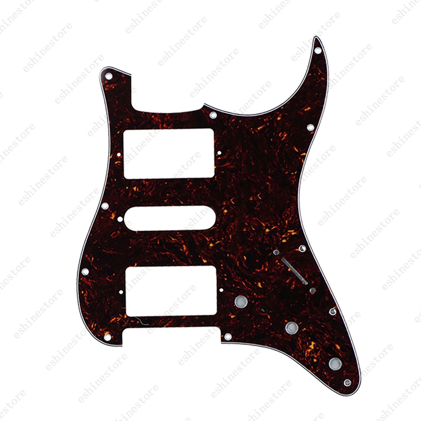 11 Holes HSH Strat Style Pickguard 3 Ply For Stratocaster Various Colors US Ship
