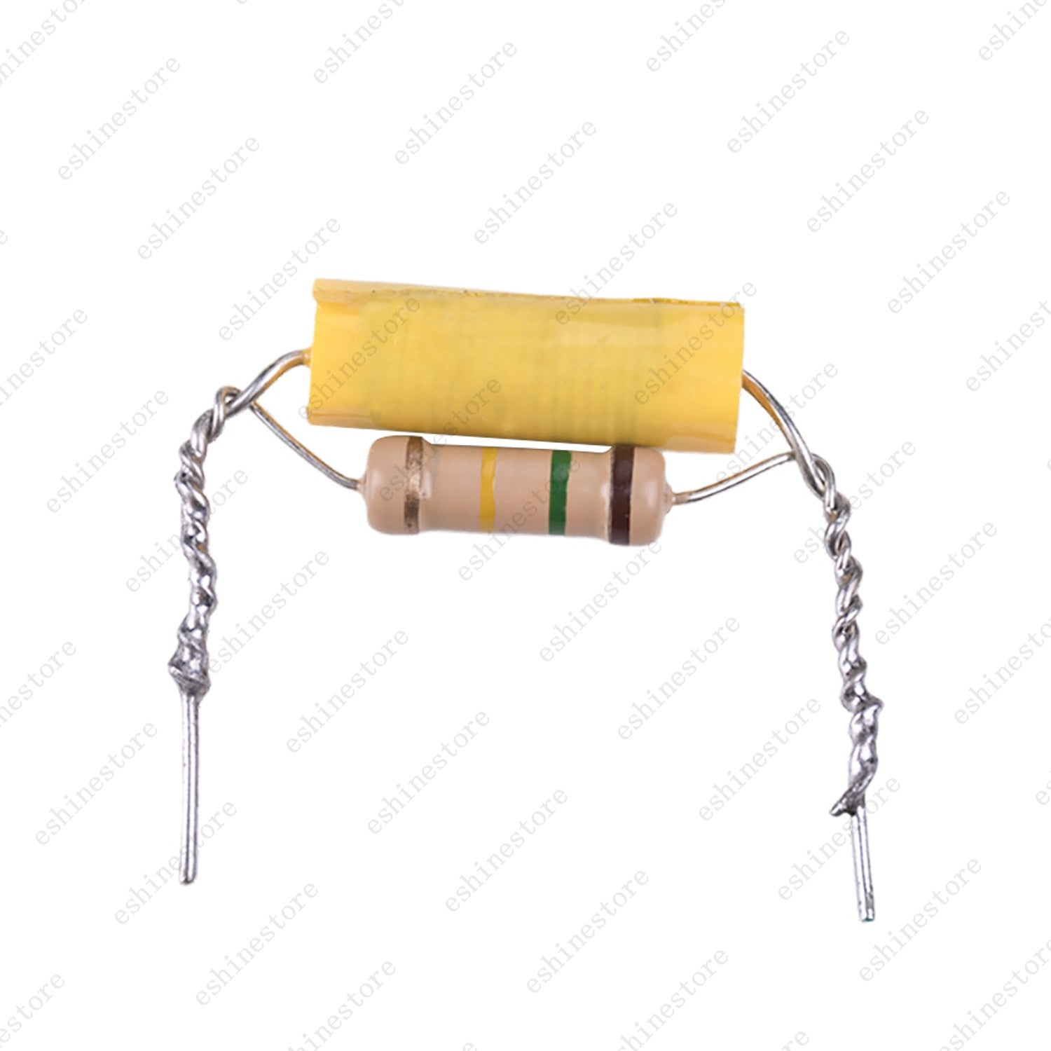 2pcs Treble Volume Bleed Circuit Kit .001uf Axial Through-Hole Cap 150k Resistor