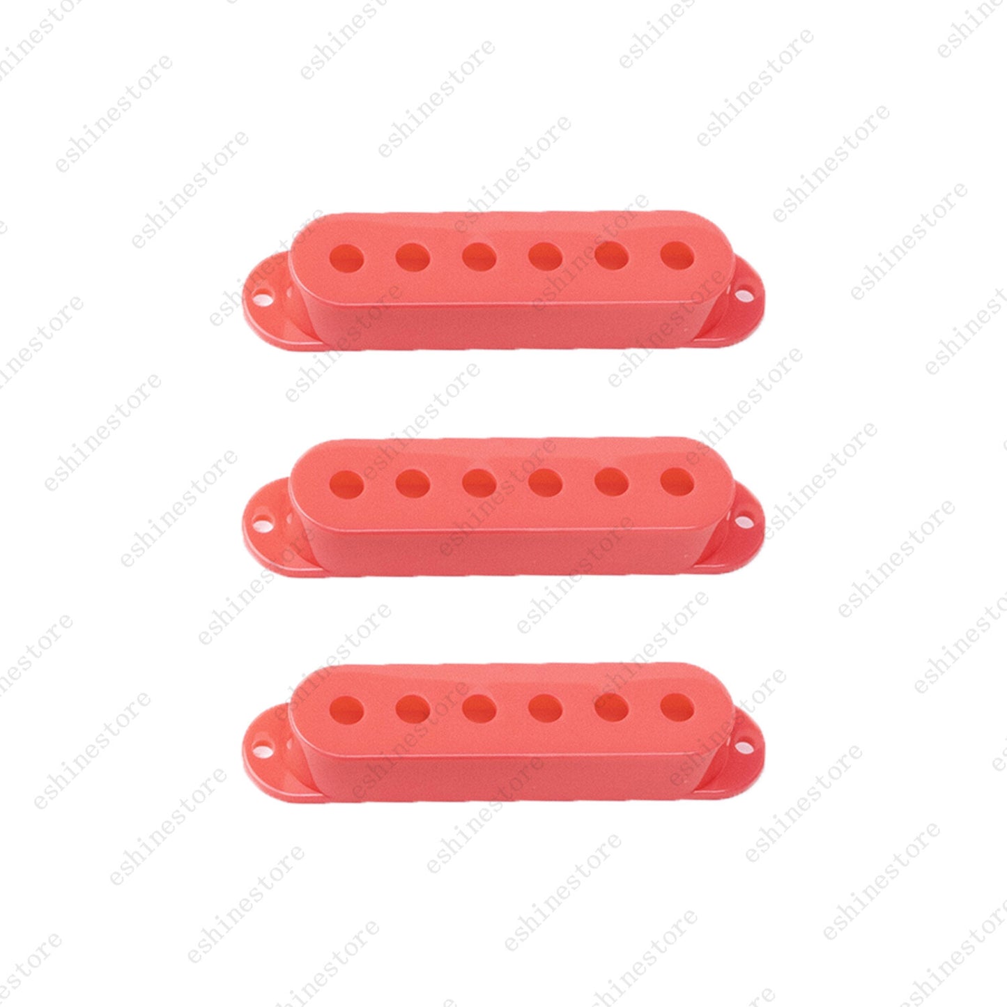1/2/3Pcs Plastic SSS Single Coil Pickup Covers For Fender SQ Strat multiColors