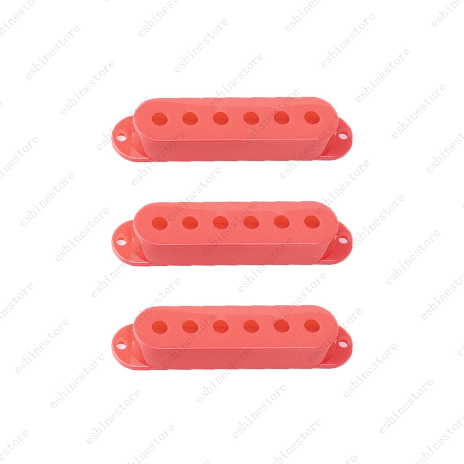 1/2/3Pcs Plastic SSS Single Coil Pickup Covers For Fender SQ Strat multiColors