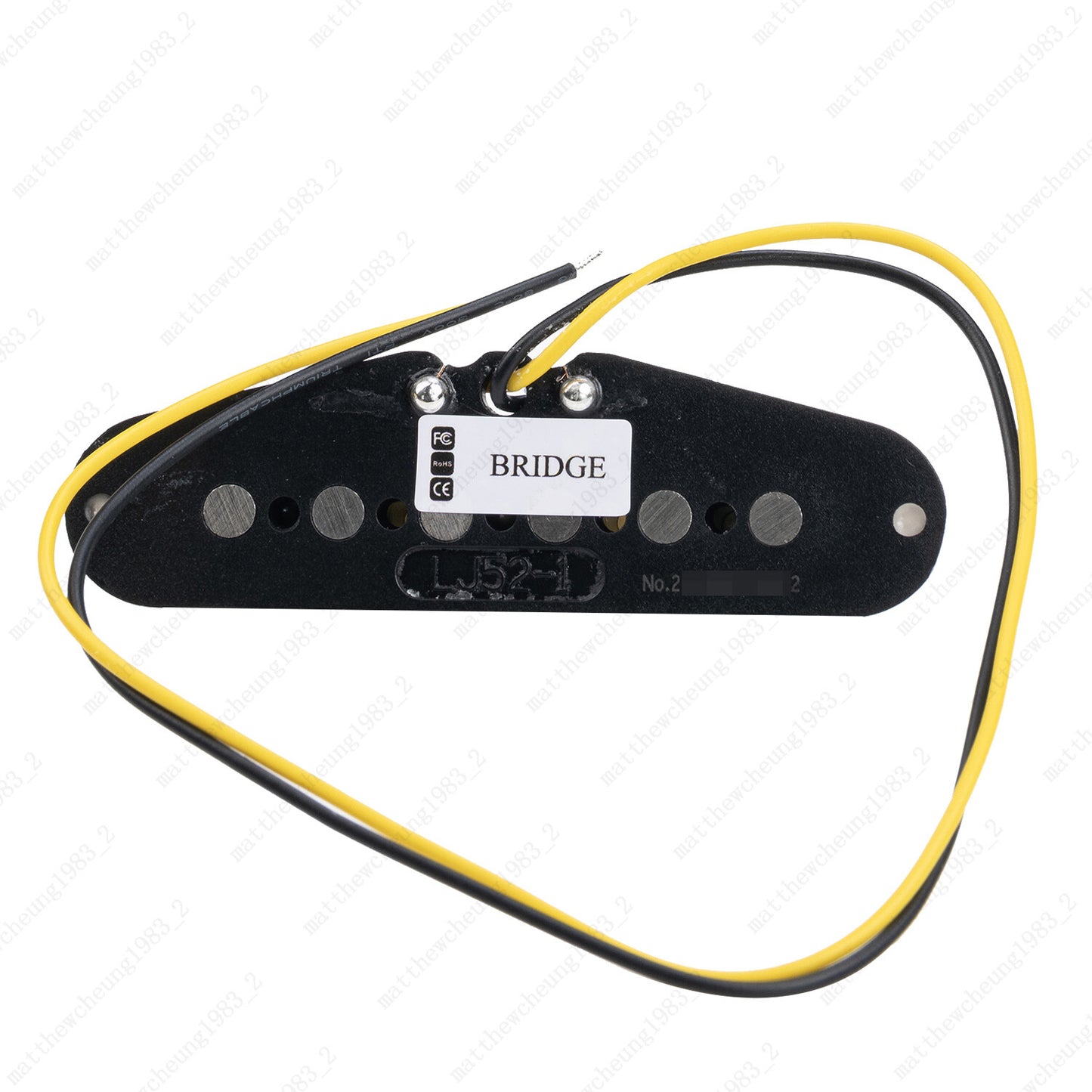 Single Coil SSS Alnico V Magnet Pickup Guitar Neck Middle Bridge for Strat