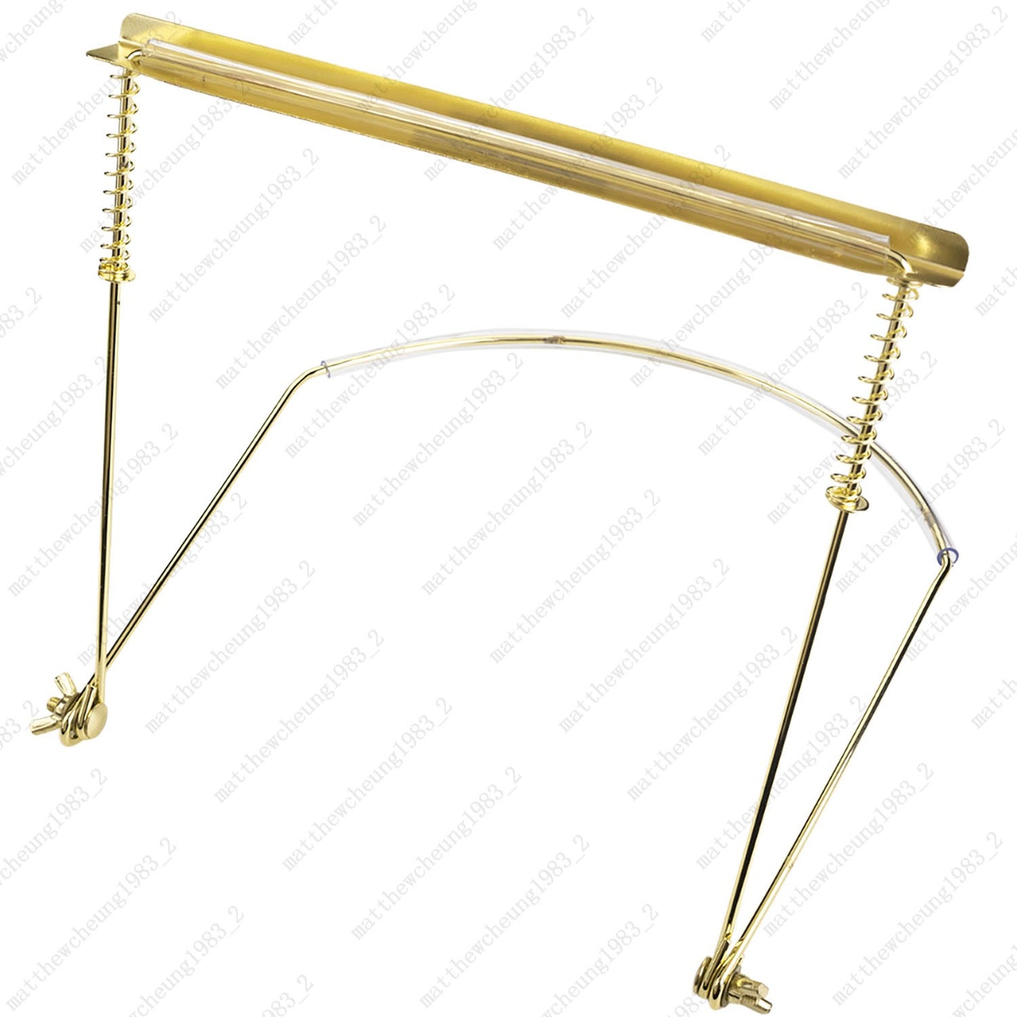 Professional 24 Holes Metal Harmonica Neck Stand Adjustable Harmonica Holder
