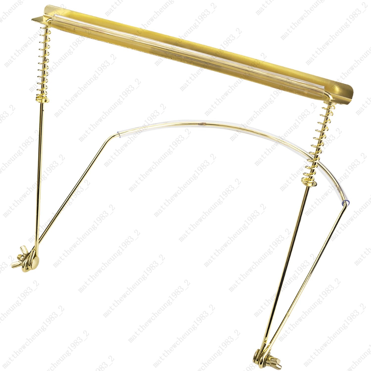 Professional 24 Holes Metal Harmonica Neck Stand Adjustable Harmonica Holder