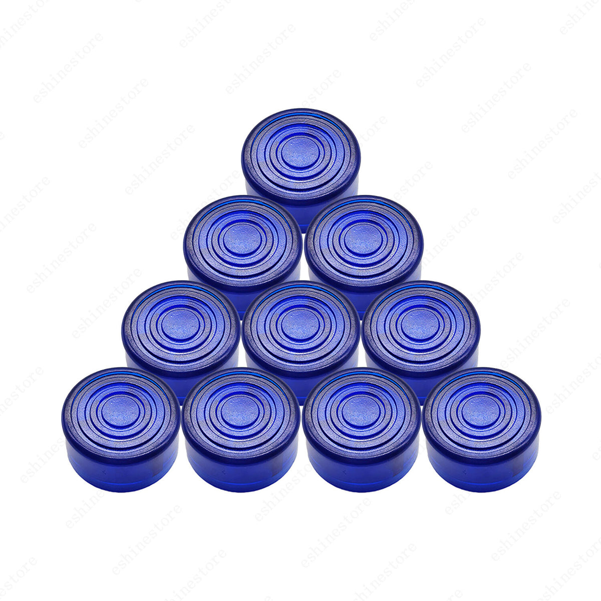 10 Pcs Guitar Effect Pedal Footswitch Toppers Foot Nail Cap Protection Cap