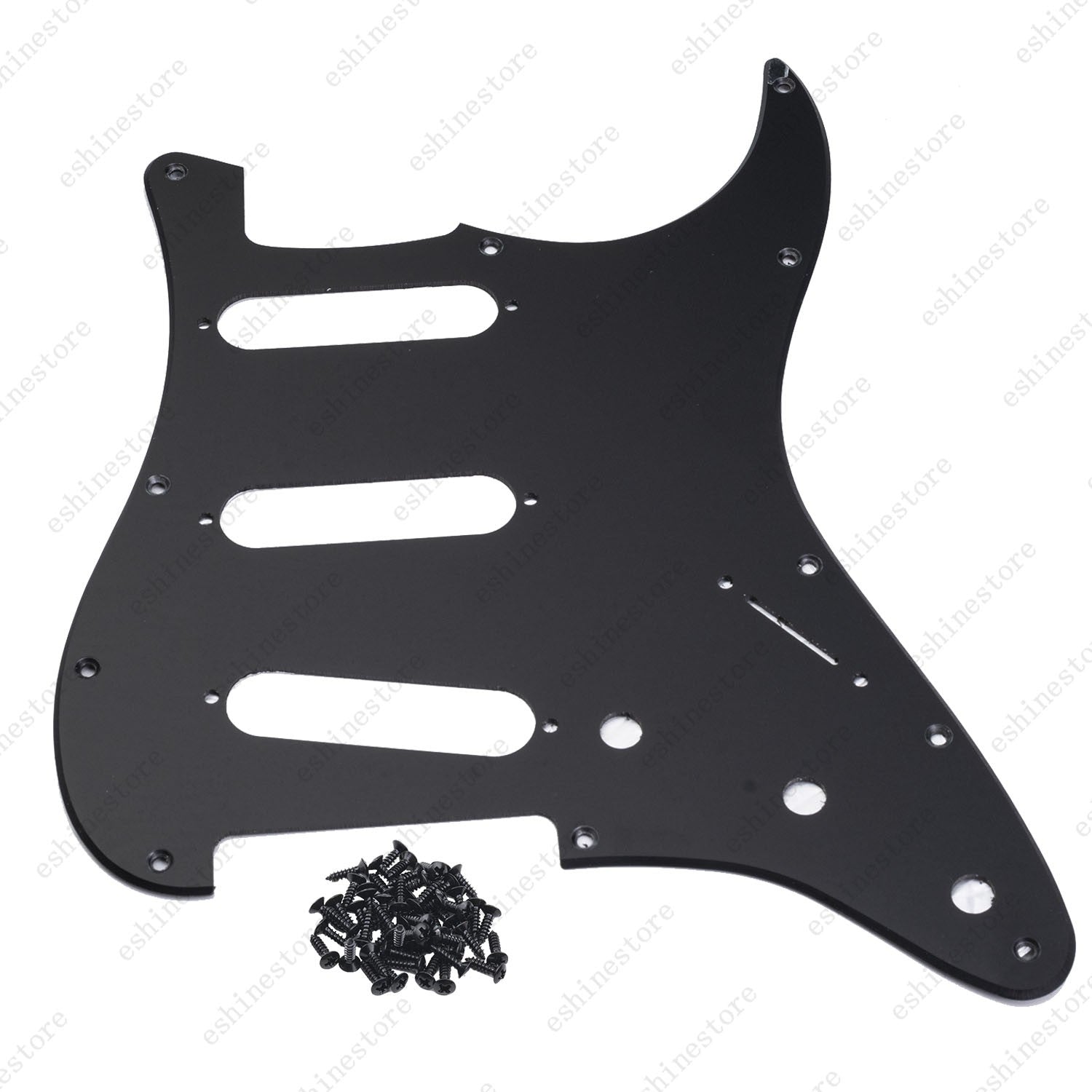 11 Hole SSS Strat Style Pickguard for USA MIM Standard Fender Start Multicolor
