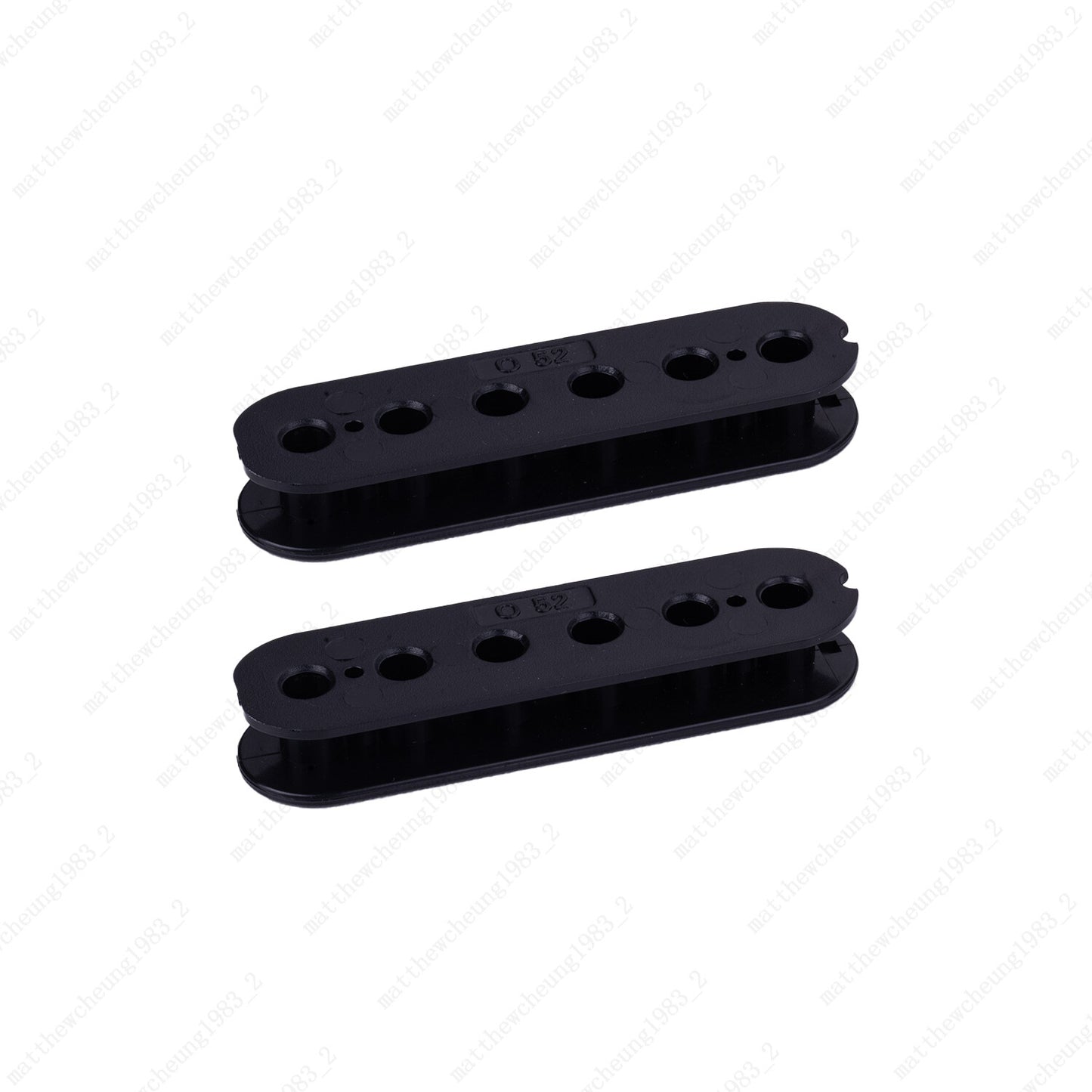 50/52mm Electric Guitar Double Coil Pickup Humbucker Slug Side Bobbin 12 Color