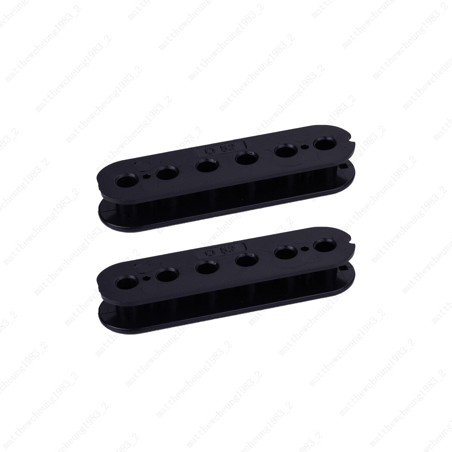 50/52mm Electric Guitar Double Coil Pickup Humbucker Slug Side Bobbin 12 Color