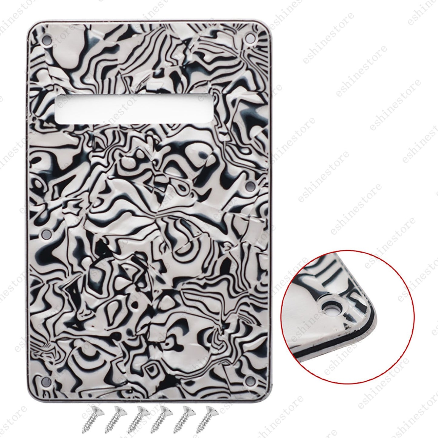 Electric Guitar Tremolo Cover Back Plate Trem Spring Cover For Strat 10Colors