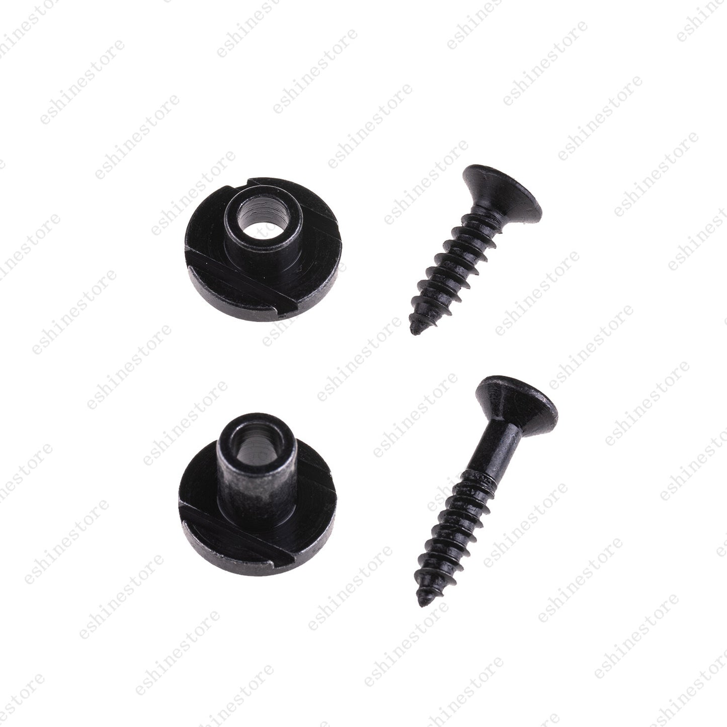 1 Pair Round String Trees String Retainer Guides with Screws For Strat Guitar