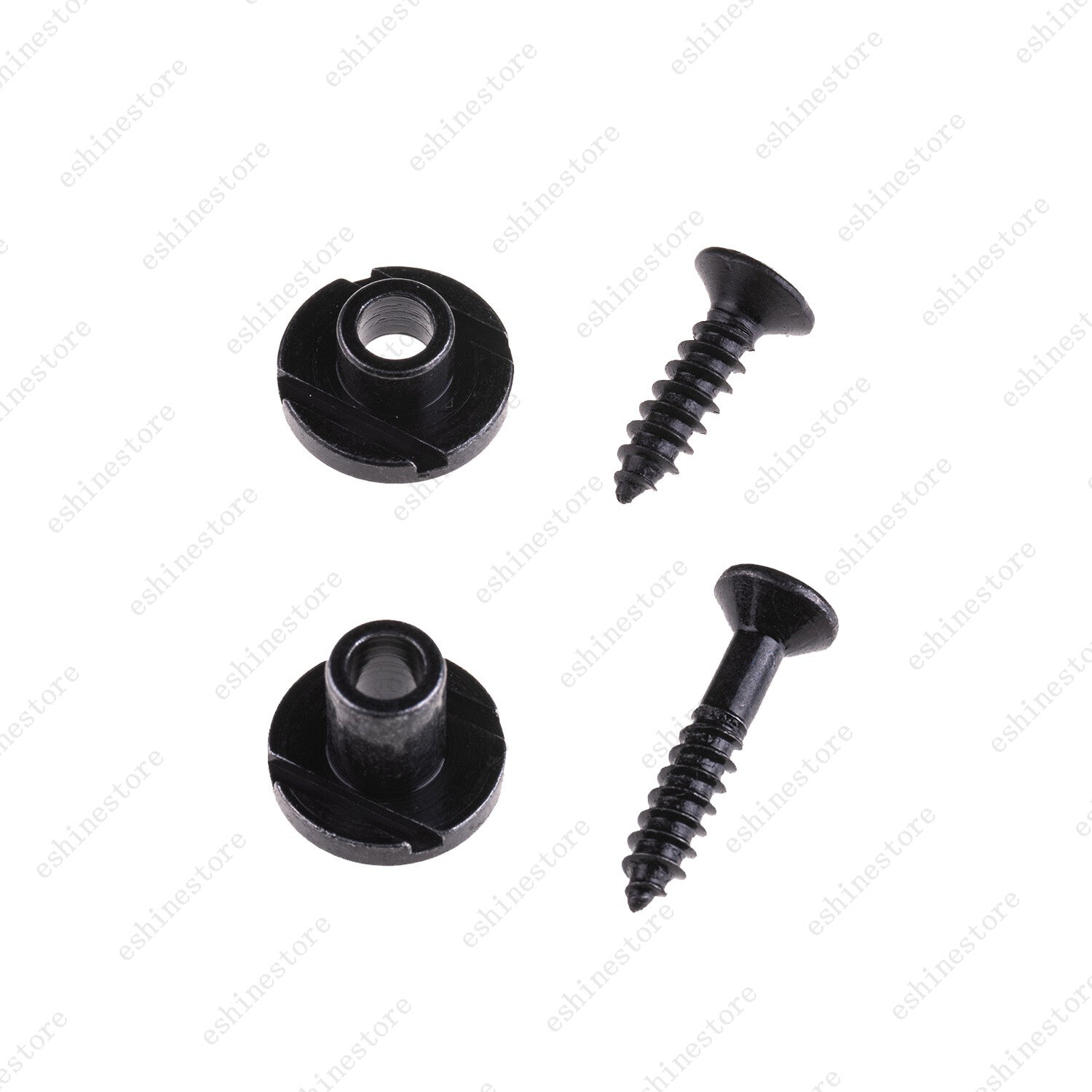 1 Pair Round String Trees String Retainer Guides with Screws For Strat Guitar