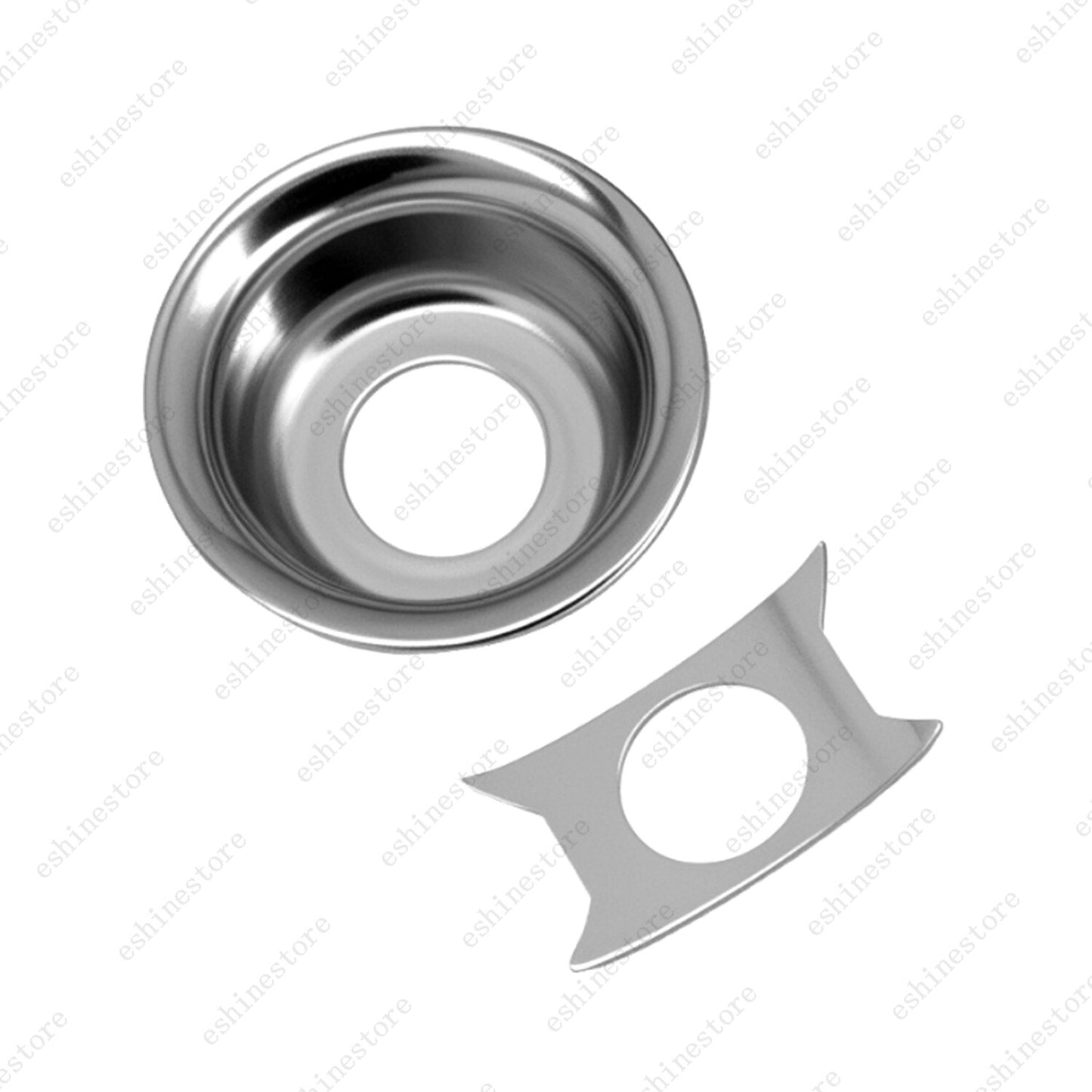Electric Guitar Recessed Cup Jack Plate for Fender Telecaster Tele in 3Colors