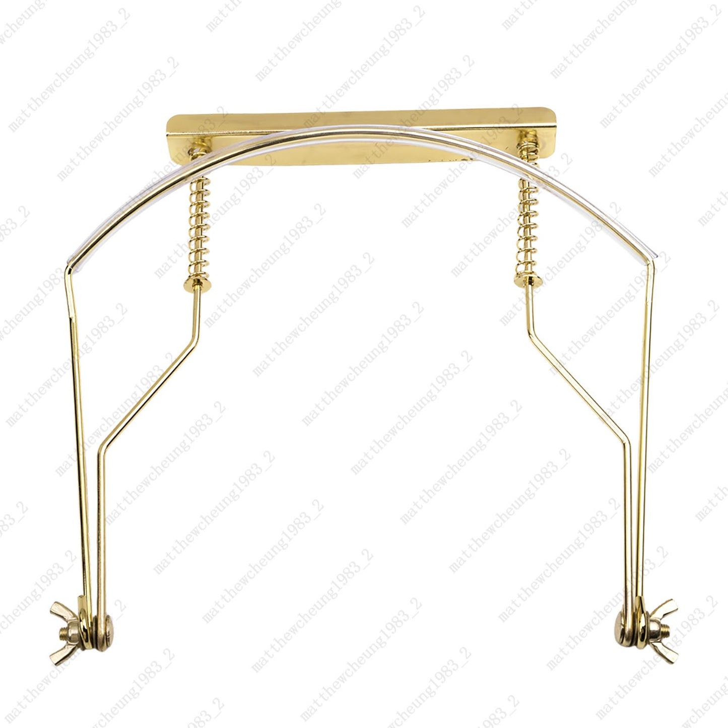 Professional 10 Holes Metal Harmonica Neck Stand Adjustable Harmonica Holder