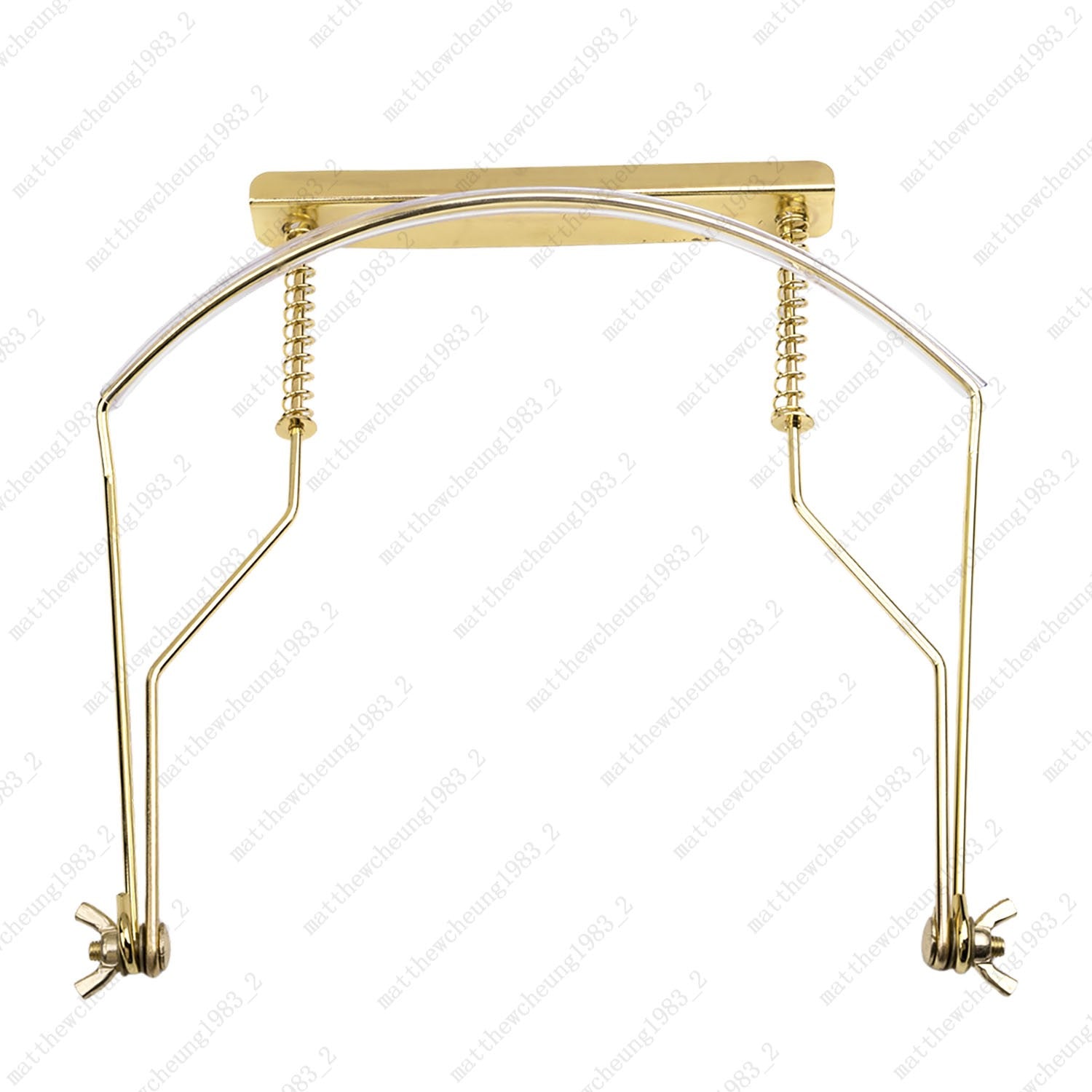 Professional 10 Holes Metal Harmonica Neck Stand Adjustable Harmonica Holder