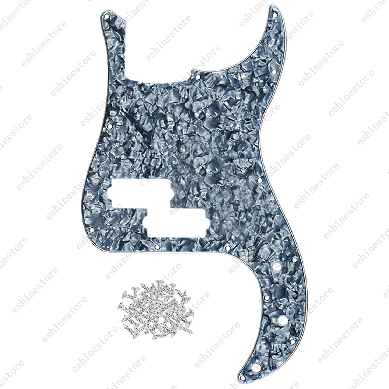 PB P Bass Pickguard 13 Hole Pick Guard Scratch Plate For 4-String Precision Bass