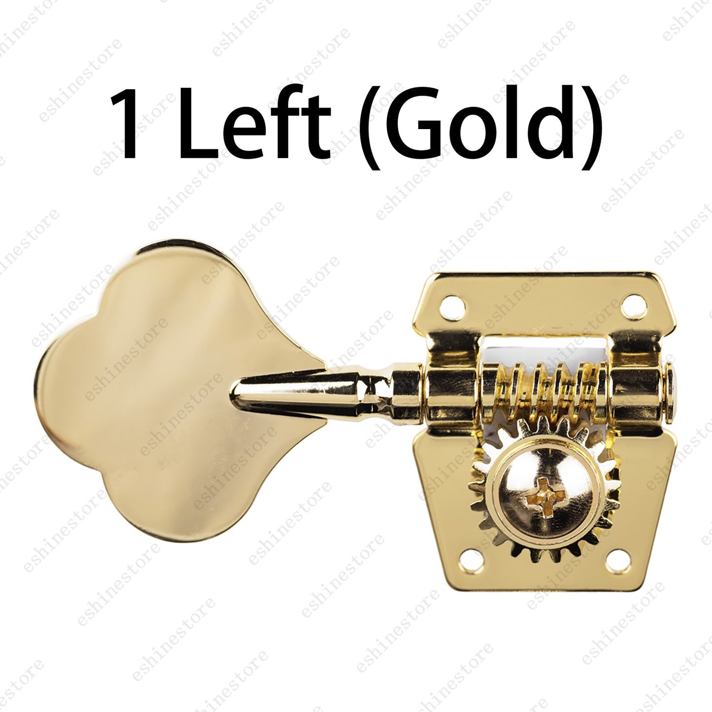 Heavy Duty Bass Vintage Open Machine Heads - 1:25 Ratio Gear Tuning Keys-Gold
