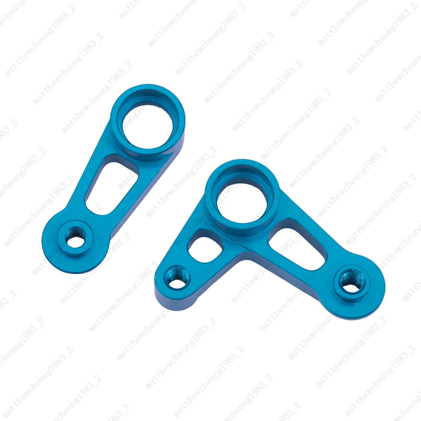 1 Set Blue Aluminum Upgrade Steering Arm for 1/10 Tamiya XV01 RC Car Racing Part