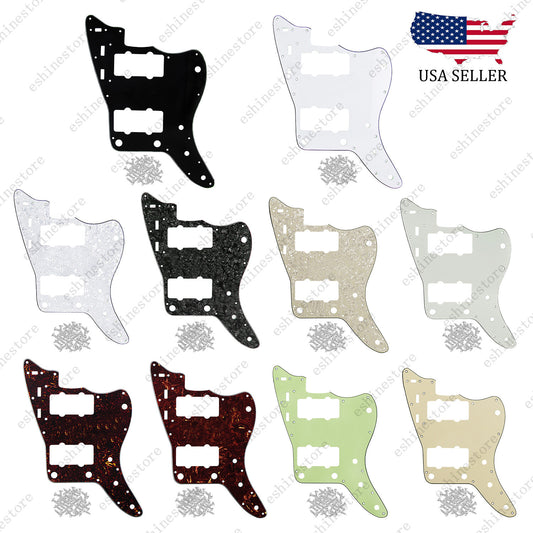 Multiple Colors Vintage Guitar Pickguard Scratch Plate with Screw For Jazzmaster