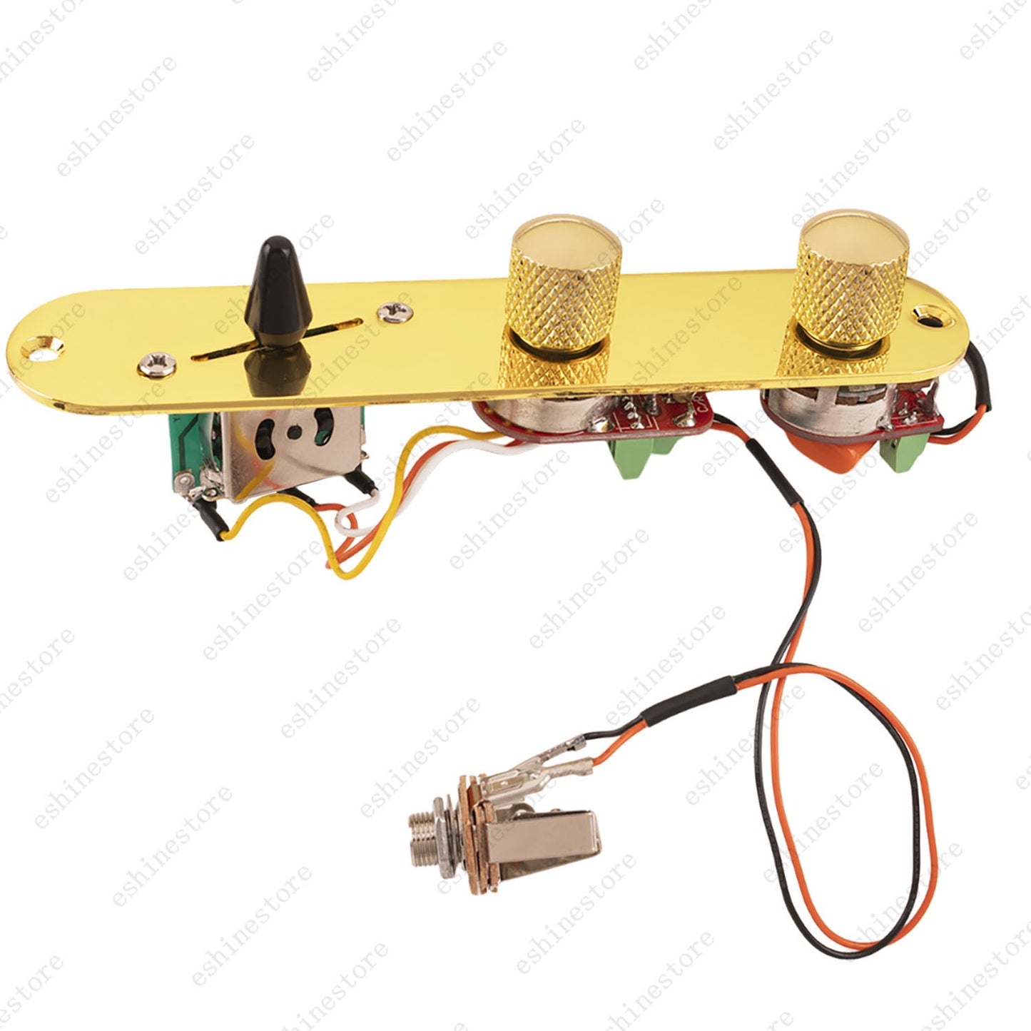 Solderless Control Plate PreWired 3-Way Angled Switch Slot Wiring Harness for TL