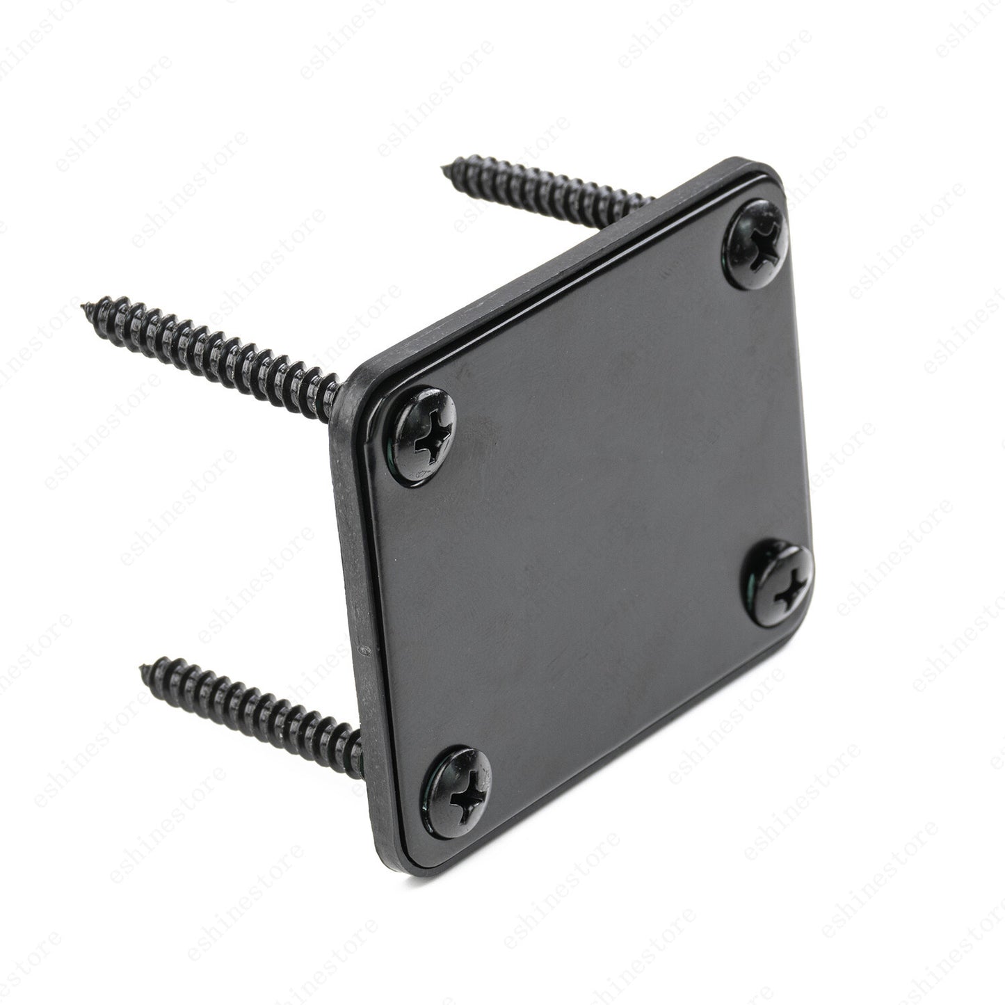 Set of 1 Electric Guitar Neck Plate With Screws For Strat Tele Mulit Color