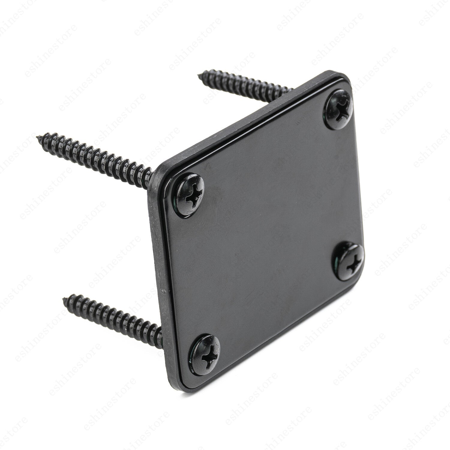 Set of 1 Electric Guitar Neck Plate With Screws For Strat Tele Mulit Color