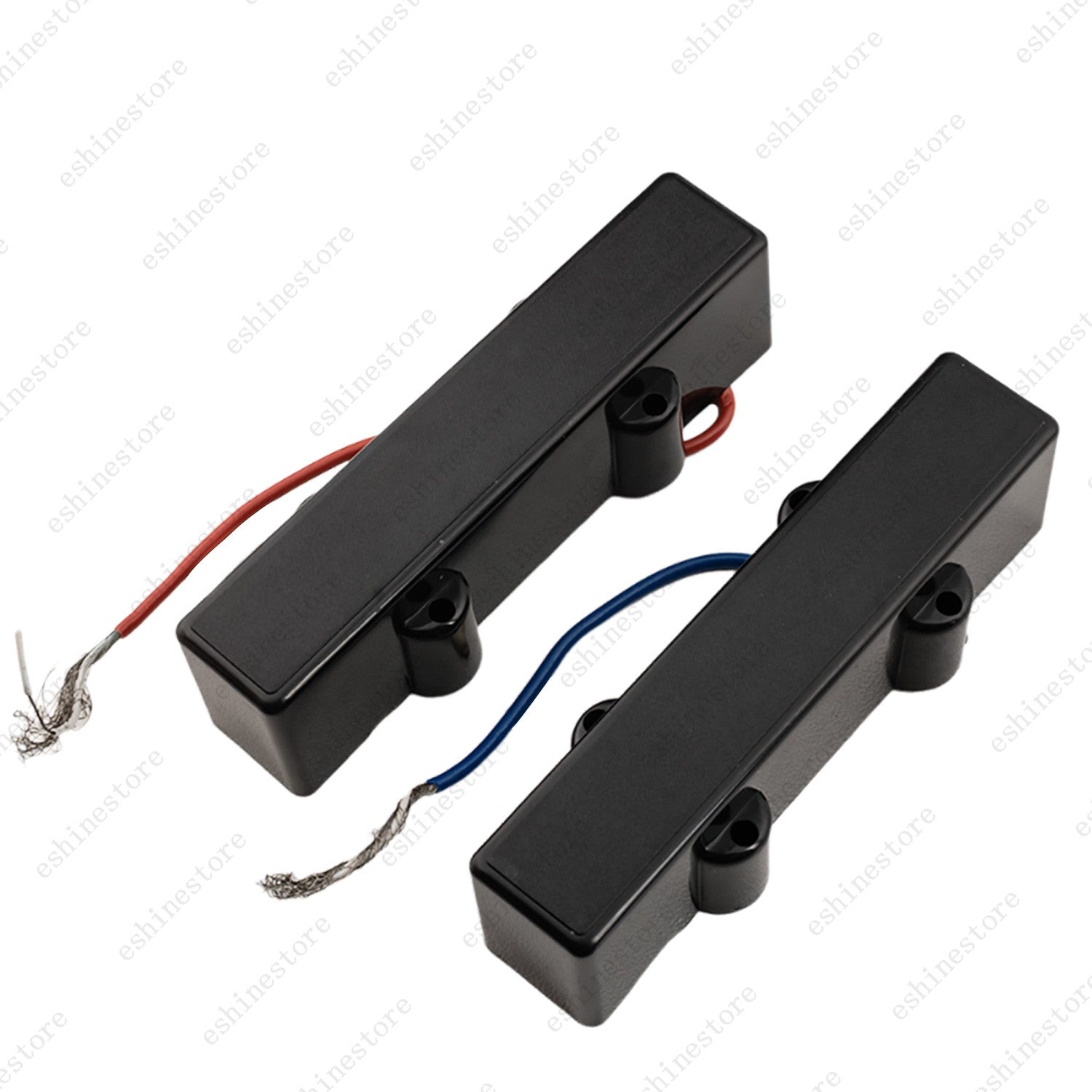 2 pcs Sealed 4-String 93mm Elecrtic Bass Bridge Pickup for Jazz Bass J-Bass