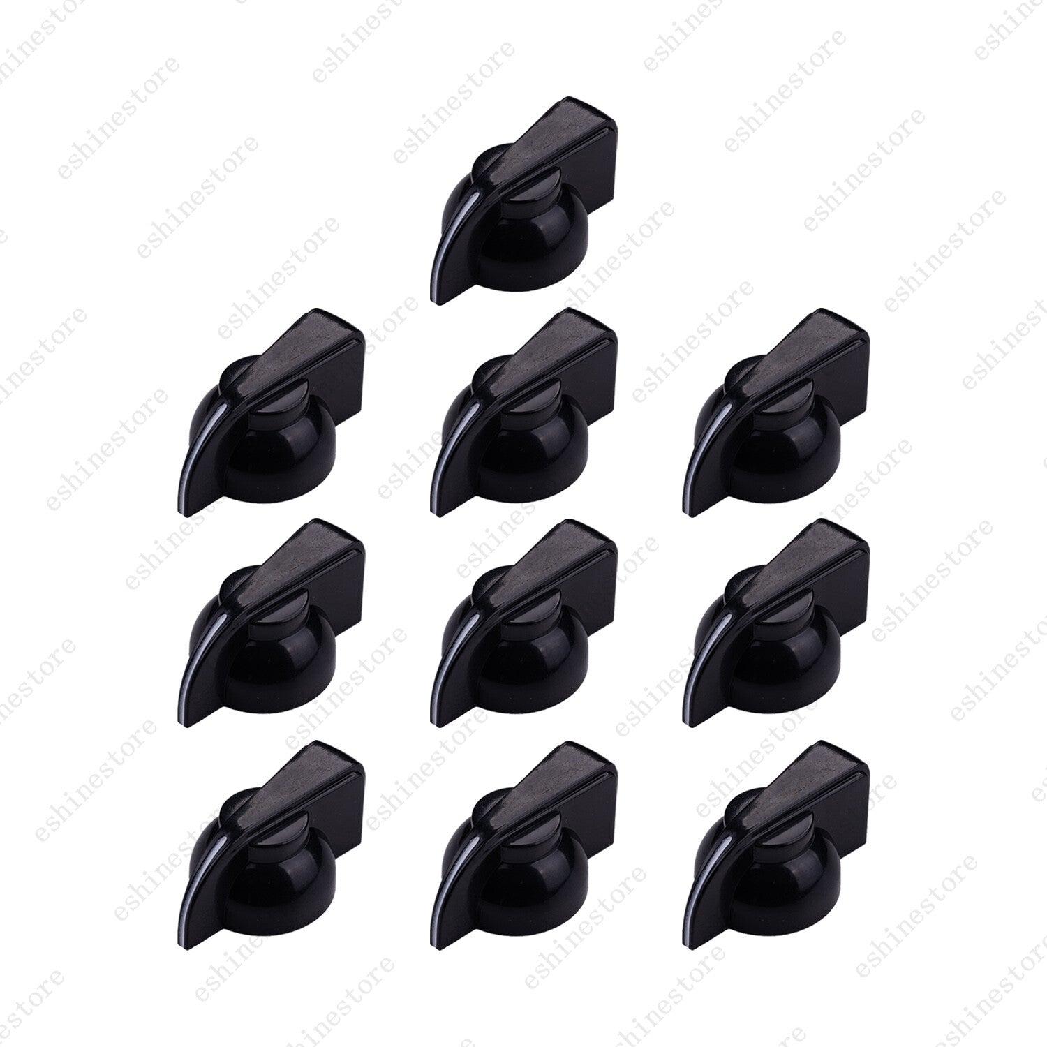 1/5/10 Pcs Guitar Amp Knobs Chicken Head Style Guitar Effect Pedal Knobs 3 Color