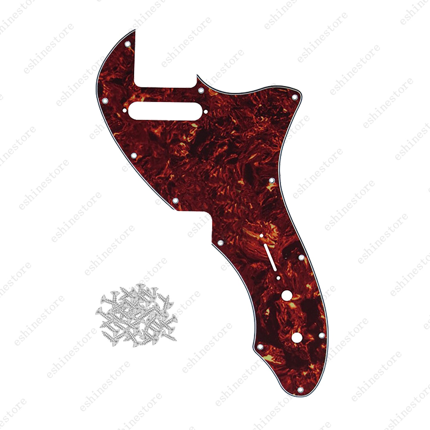 Guitar Pickguard Scratch Plate with Screws For US Tele 69 Thinline 11Colors