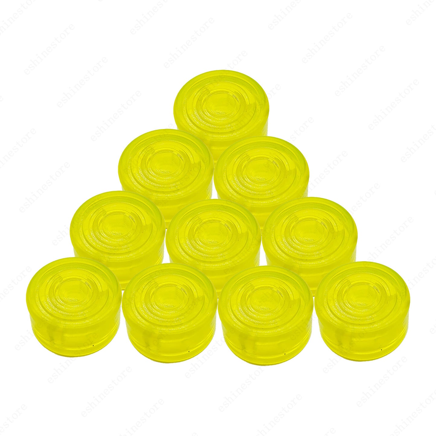 10 Pcs Guitar Effect Pedal Footswitch Toppers Foot Nail Cap Protection Cap