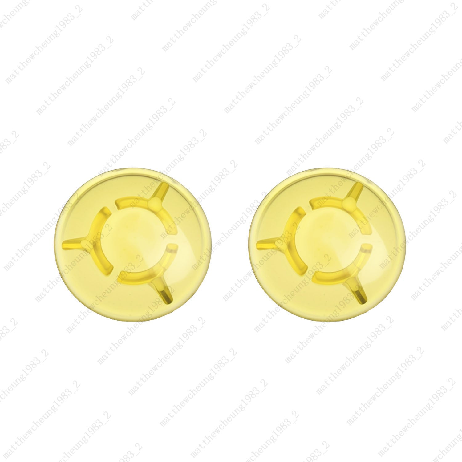 1/2/4pcs Mushroom Plastic Guitar Effect Pedal Footswitch Toppers Foot Nail Cap