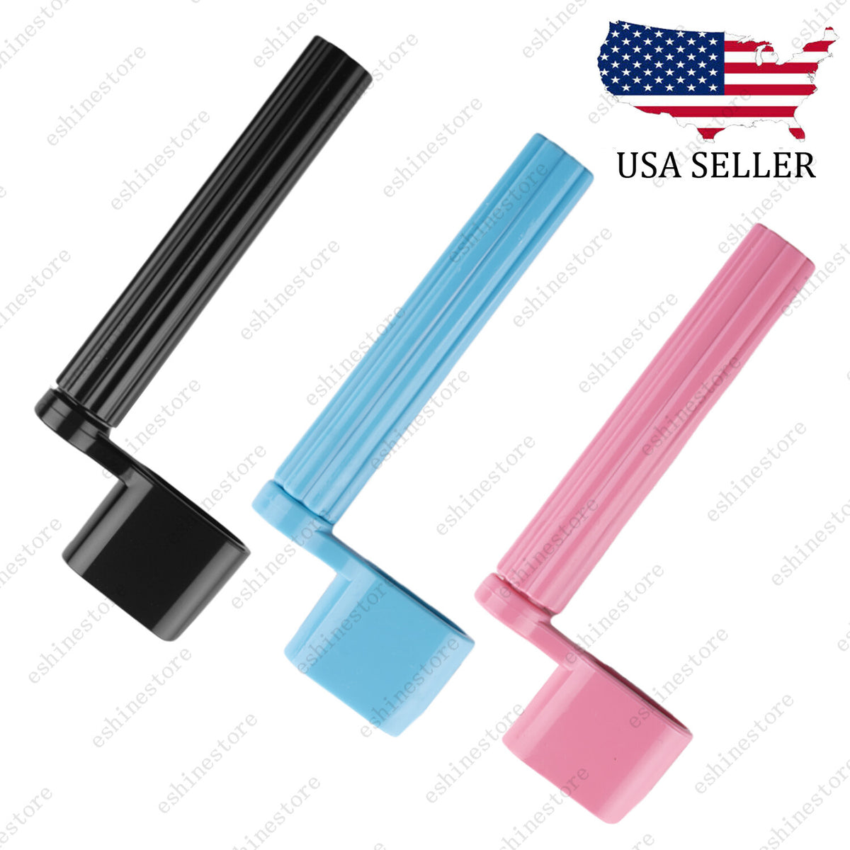 Acoustic Electric Guitar String Winder Peg Bridge Pin Tool Plastic in 3 Colors