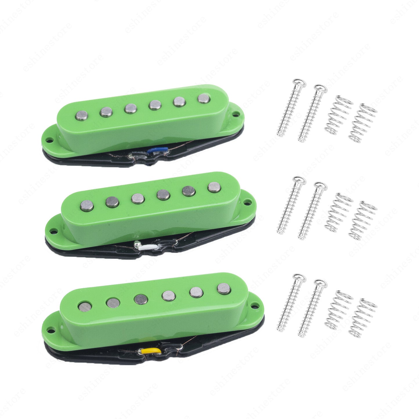 Single Coil SSS Alnico V Magnet Pickup Guitar Neck Middle Bridge for Strat
