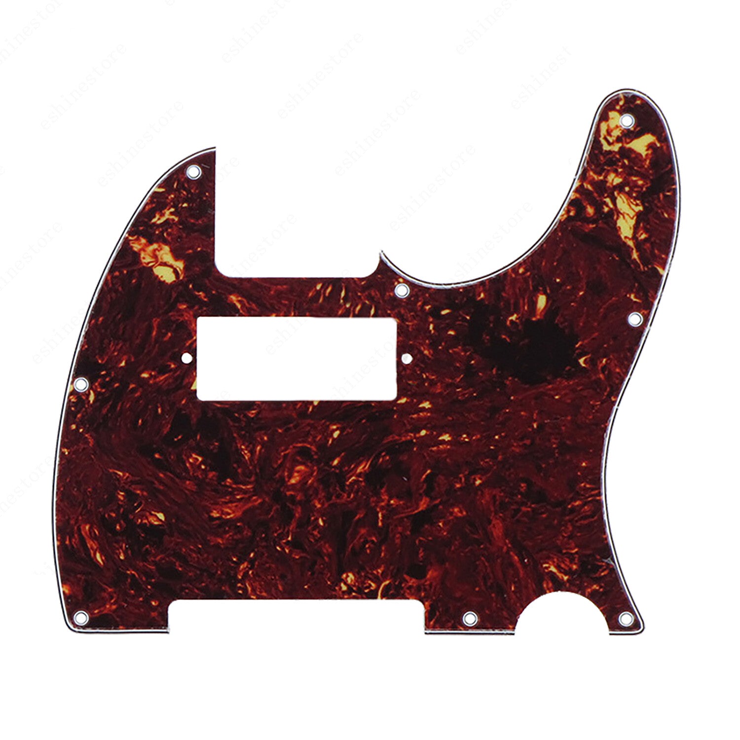 8 Hole Mini Humbucker Style Guitar Pickguard Scratch Plate For Fender Telecaster
