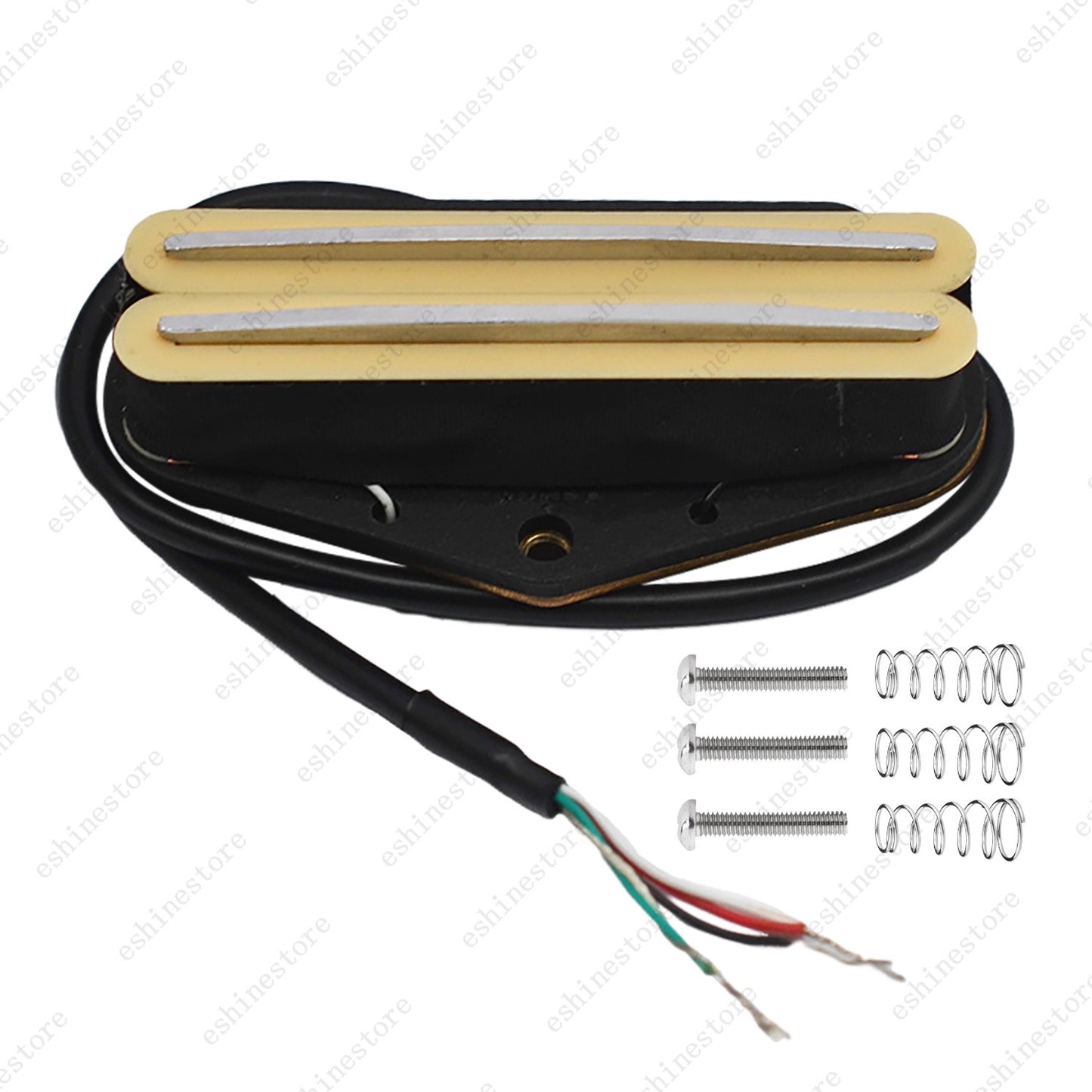 Guitar Ceramic Hot Dual Rail Bridge Pickup Humbucker For Telecaster 4 Colors