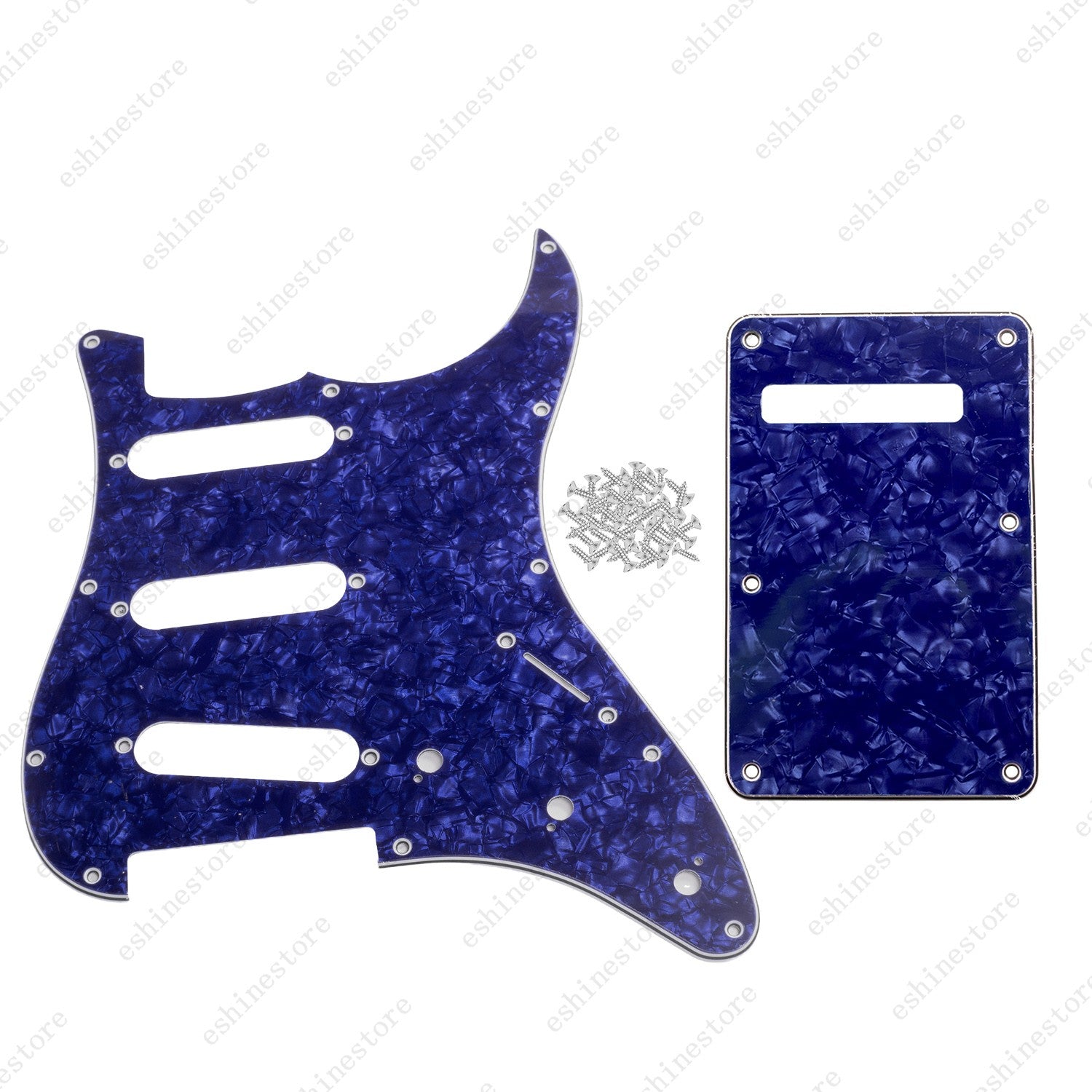 Guitar SSS 3Ply Pickguard&Back Plate for USA MIM Standard Fender ST Multicolors