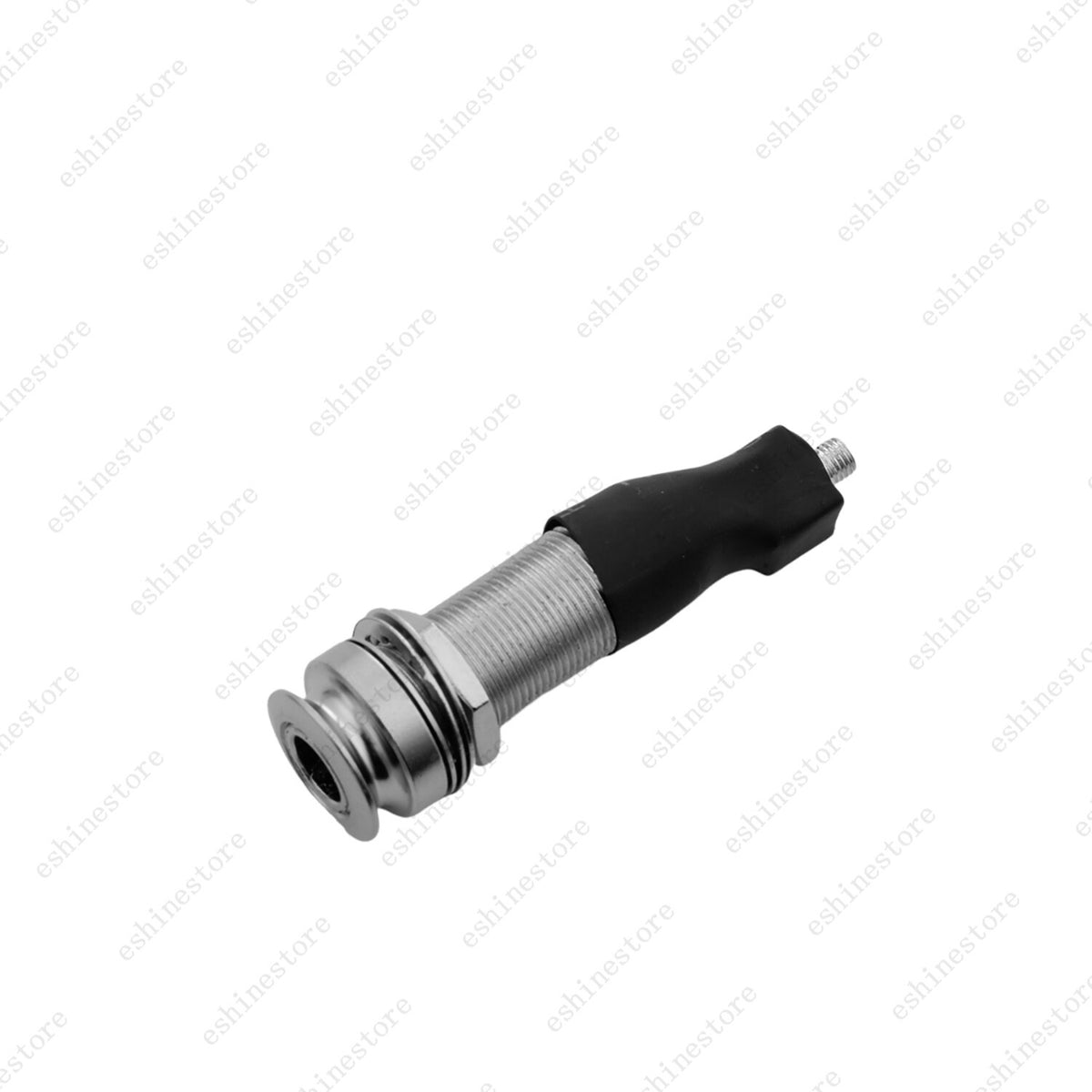 1x Stereo End Pin Jack 1/4" W/ Piezo Pickup Under Saddle for Acoustic Guitar