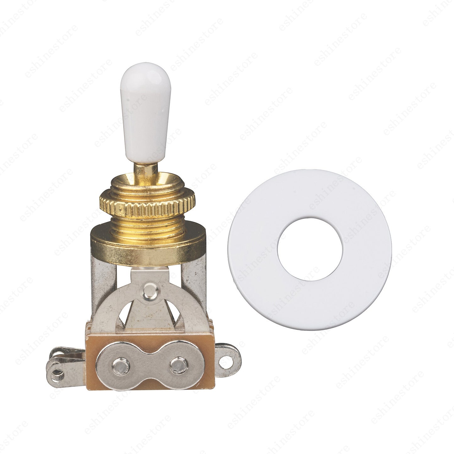 NEW Gold 3-Way Toggle Switch with Plate for Gibson/Epiphone Les Paul Guitar