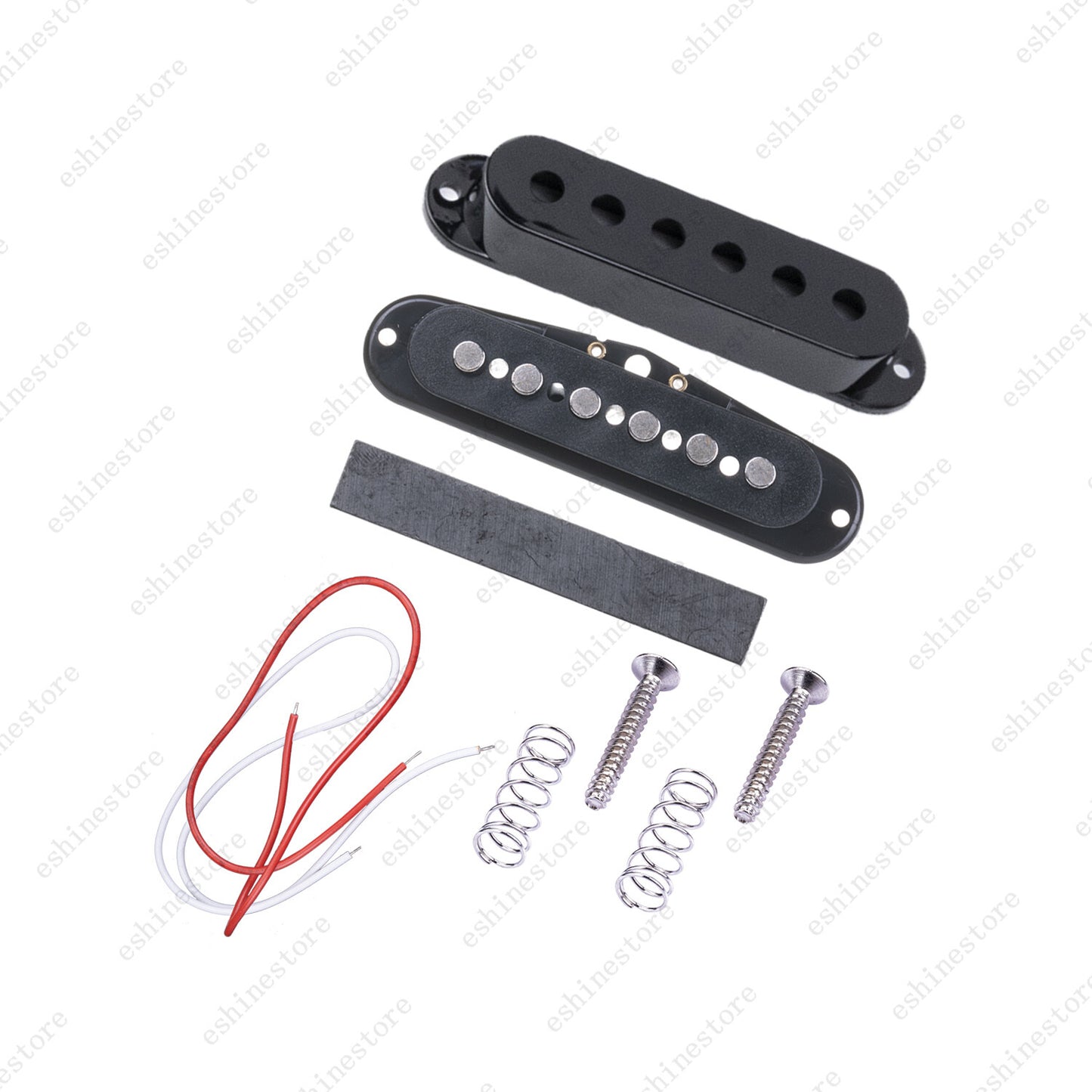 Mulit Color 48/50/52MM Electric Guitar Single Coil Pickup Slug Cover Bobbins Kit