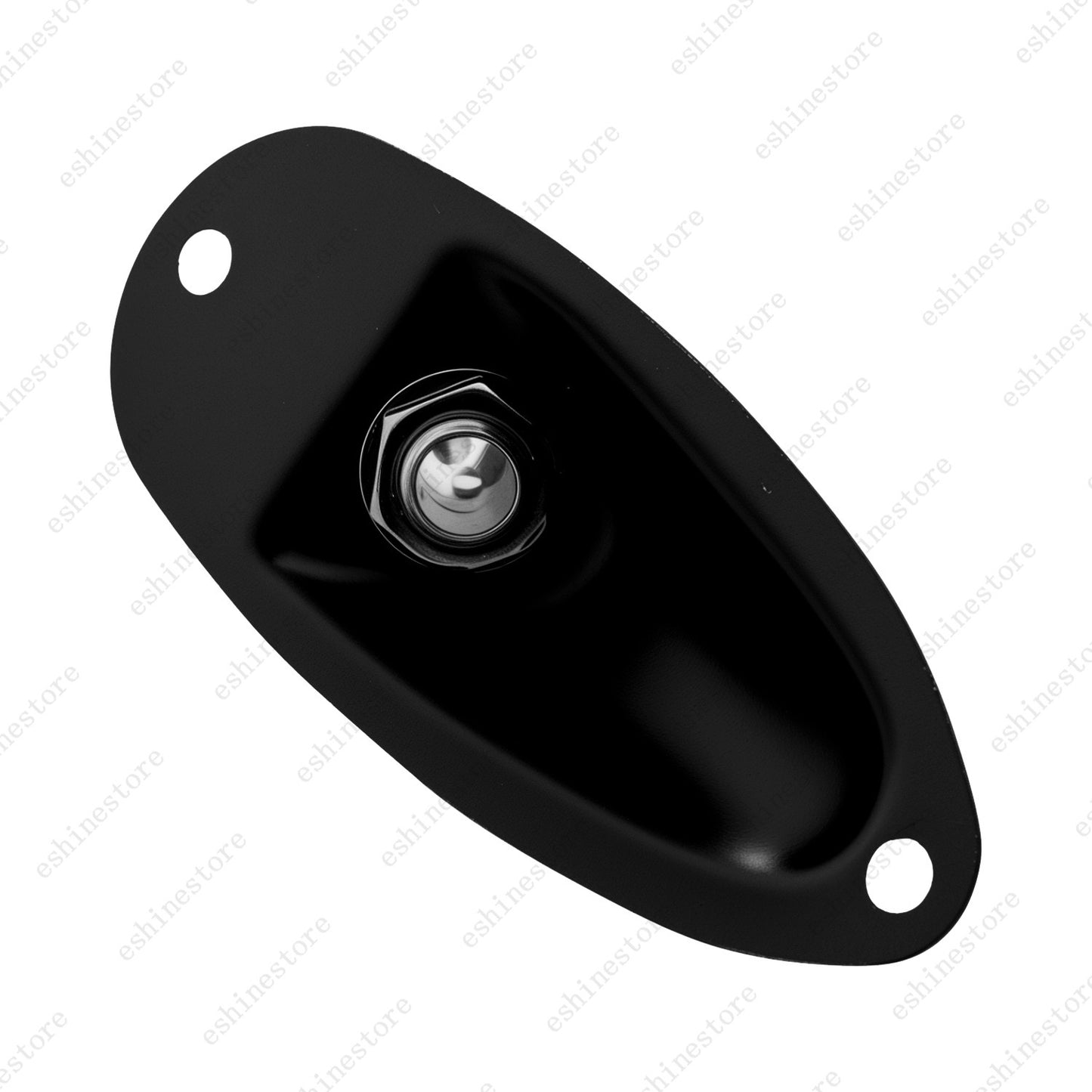 Guitar Boat Style Jack Plate Input Output Socket with Screws for Fender Strat