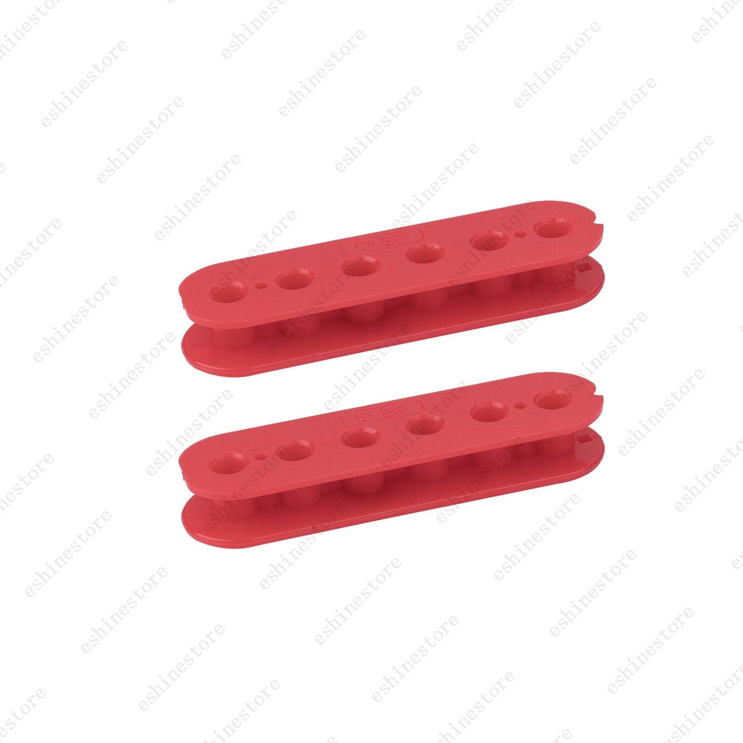 50/52mm Electric Guitar Double Coil Pickup Humbucker Slug Side Bobbin 12 Color